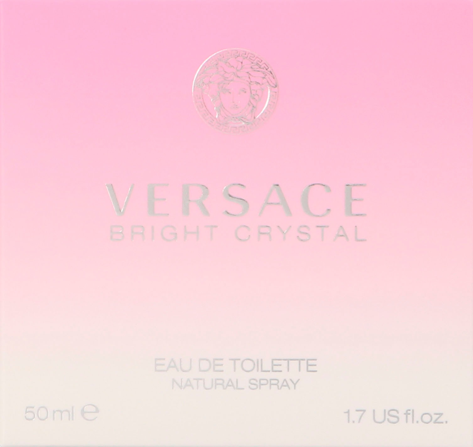 Versace Eau de Toilette »Bright Crystal«, Blumig-fruchtiger Duft mit Granatapfel, Lotus Magnolie und Amber.