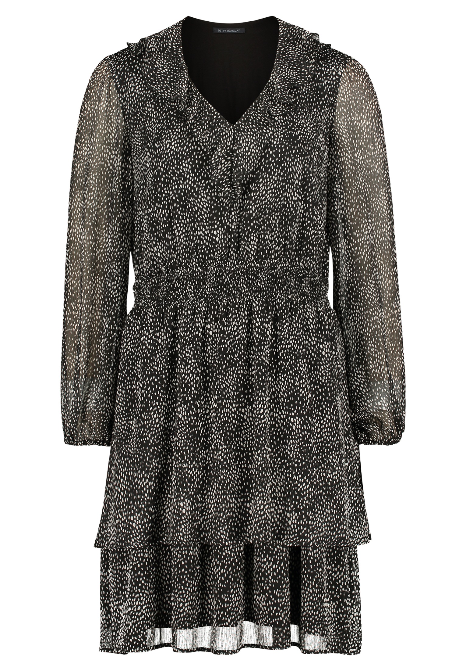 Cartoon Chiffonkleid "Cartoon Damen Chiffonkleid mit Stufen", Form günstig online kaufen
