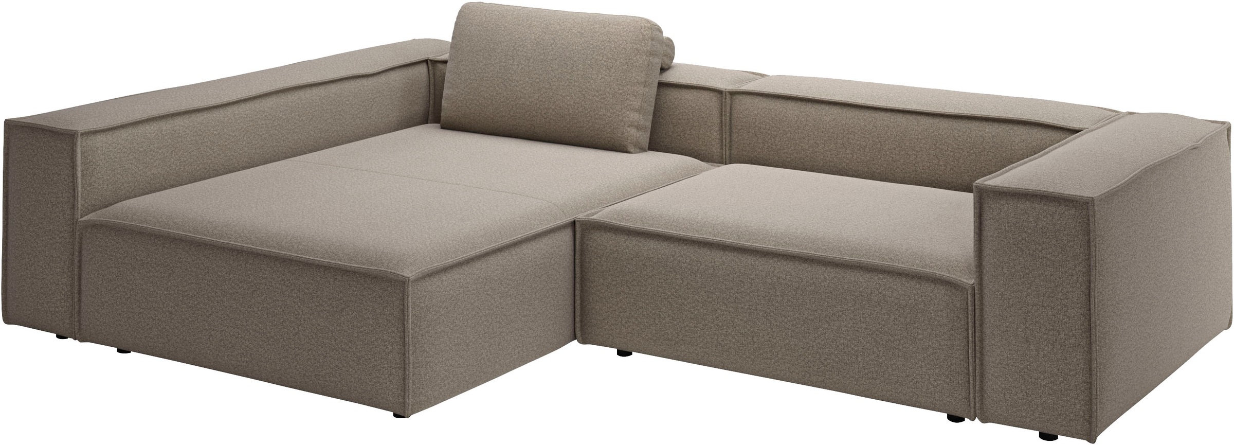 PLACES OF STYLE Ecksofa »Watertown, moderne XXL L-Form, 306 cm breit« Komfortabel mit tiefer Sitzfläche – ideal für große Wohnräume