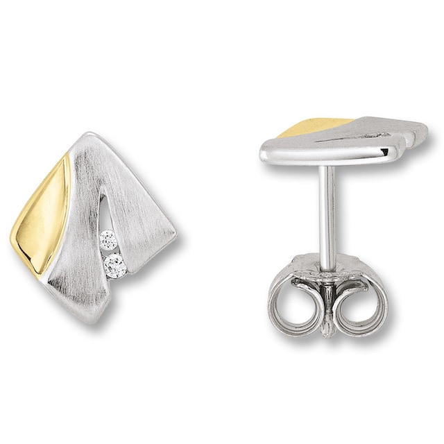 »Zirkonia Ohrringe aus Damen Paar Silber Silber«, kaufen für ONE ELEMENT Schmuck Ohrstecker Ohrstecker | BAUR 925