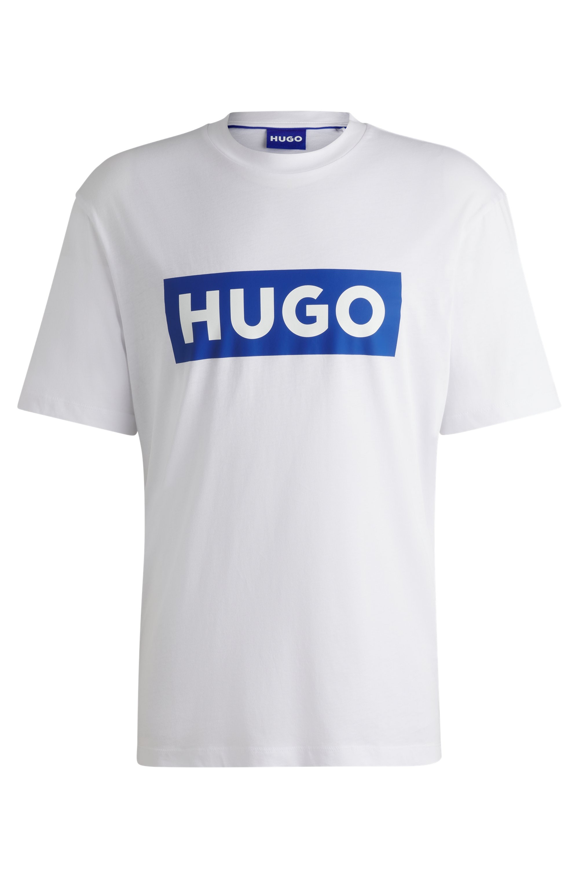 HUGO Blue T-Shirt »Nico«, mit großem Logo-Print, Unisex