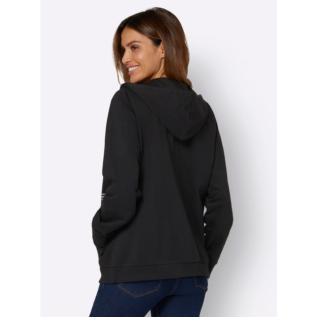 Inspirationen Shirtjacke »Sweatjacke«, (1 tlg.)