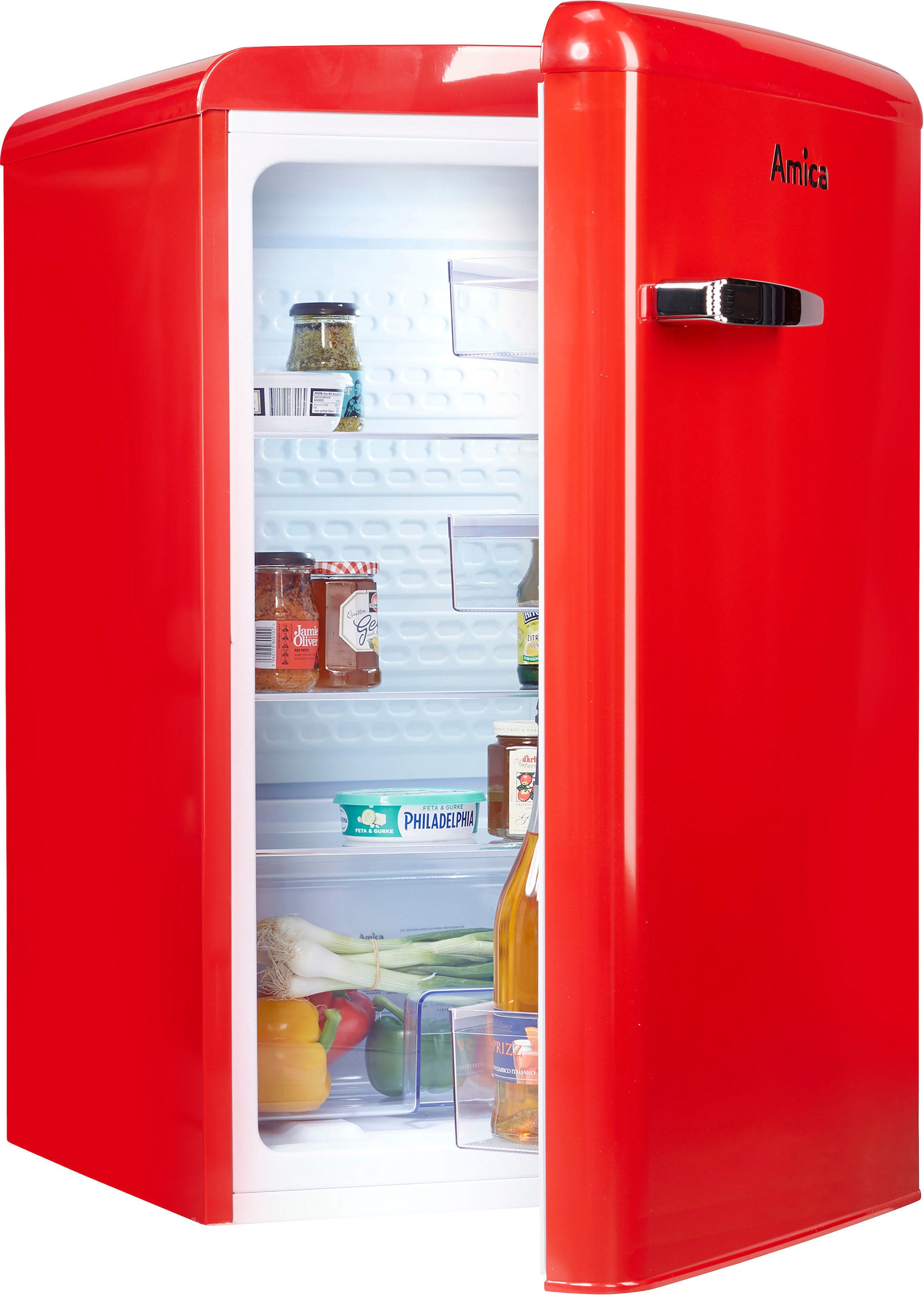 Amica Vollraumkühlschrank "VKS 15620-1 R" 87,5 cm hoch 55 cm breit