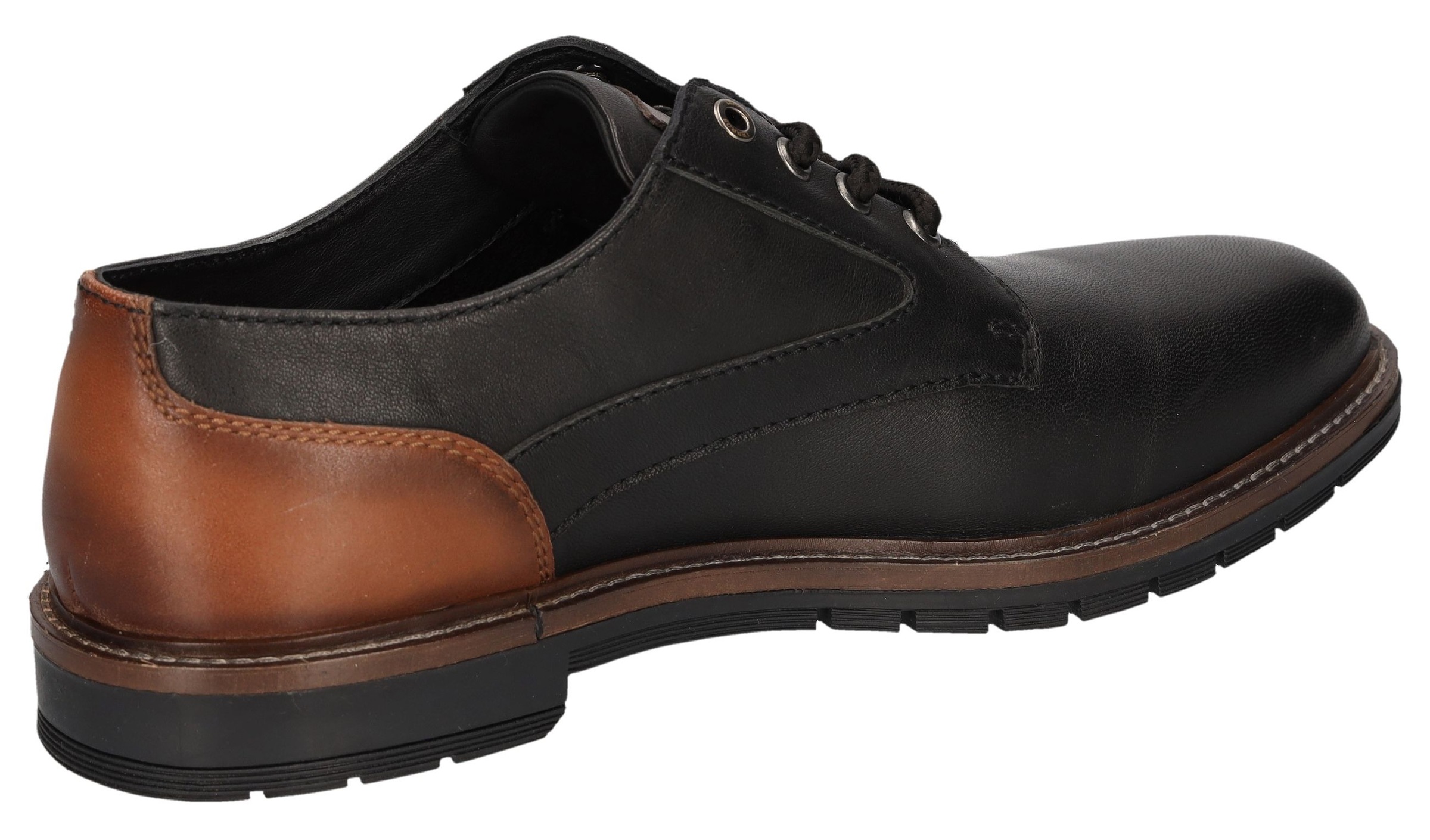 LERROS Schnürschuh, Business Schuh, Halbschuh, Schnürschuh mit Blockabsatz
