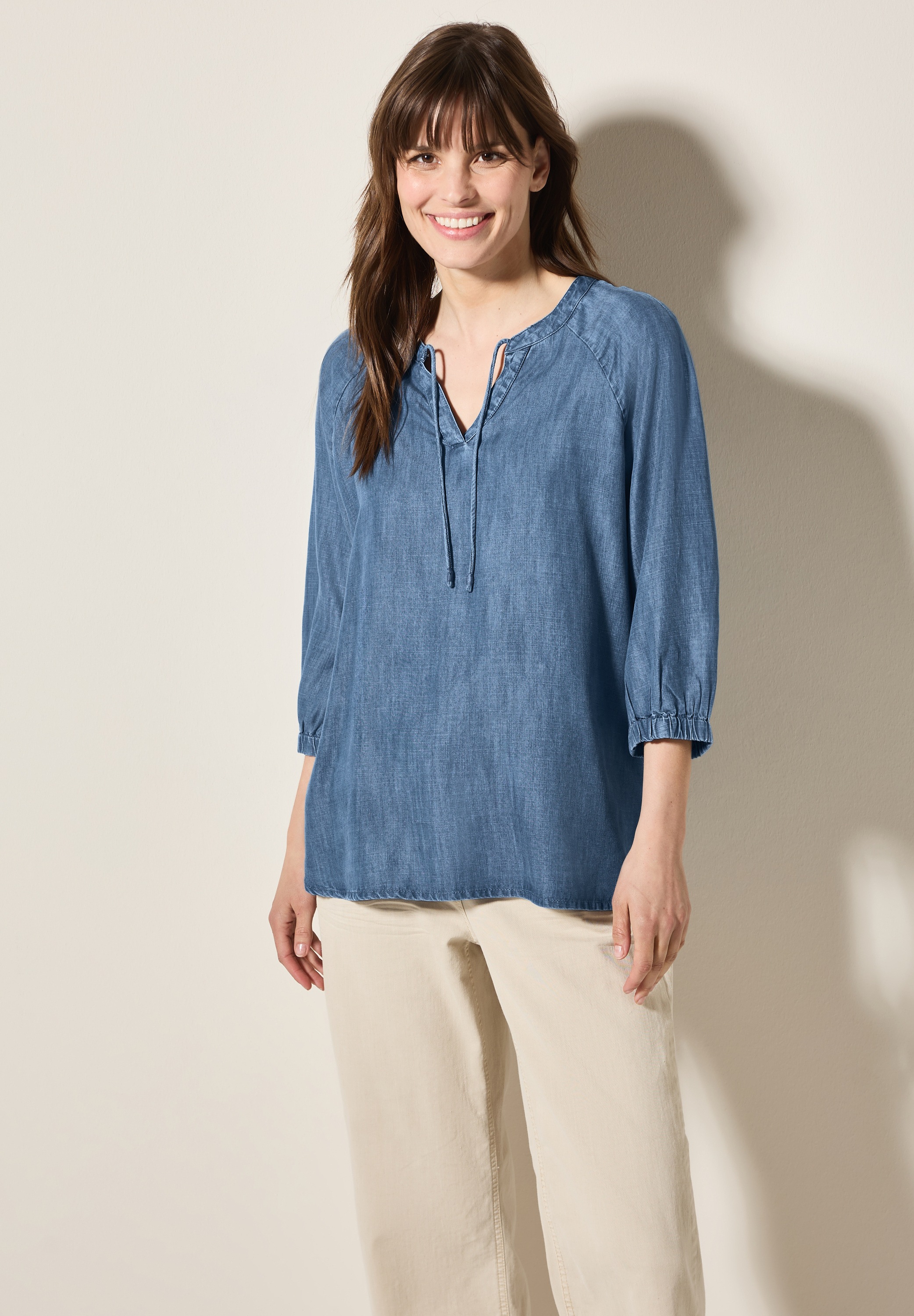 Cecil Klassische Bluse, mit 3/4 Ärmeln günstig online kaufen