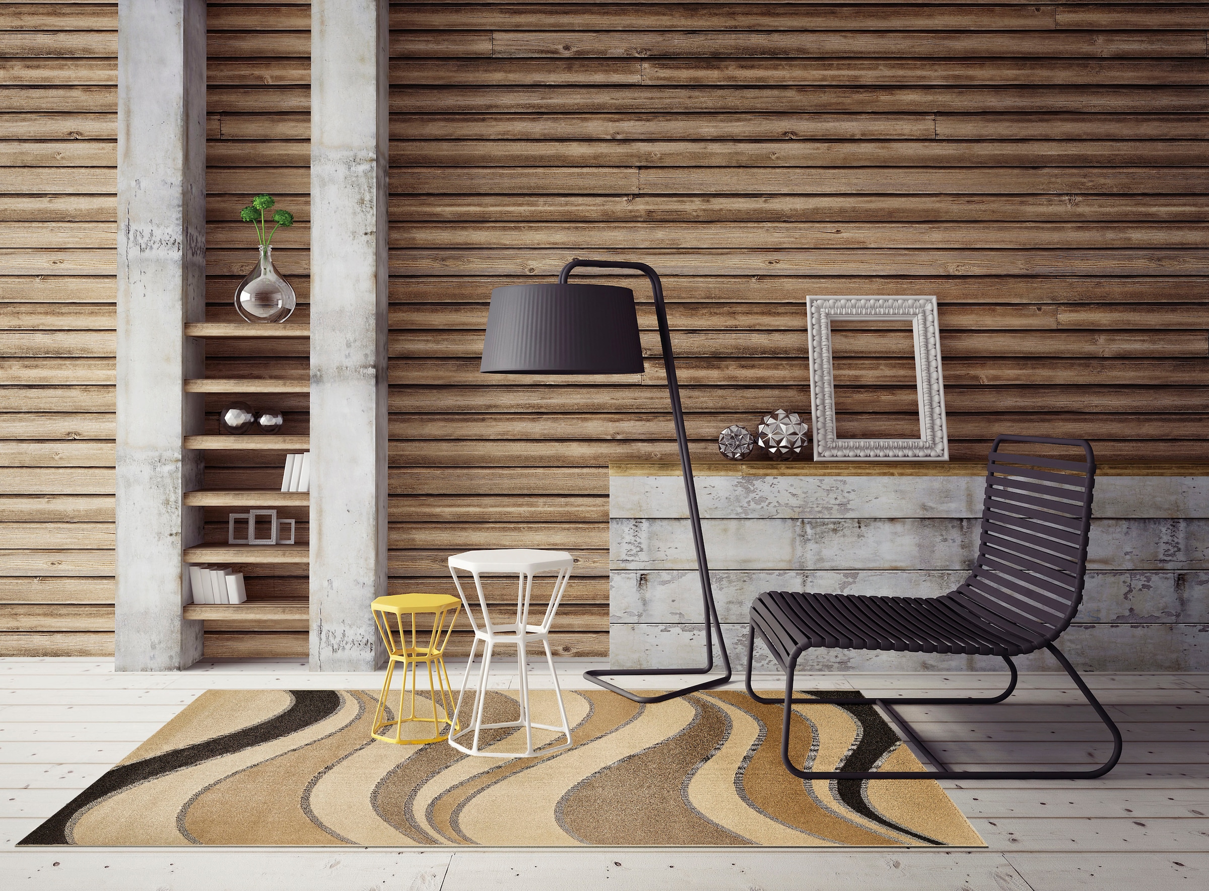LUXOR living Teppich »Lagerräumung«, rechteckig, Sonderposten, moderne Designs, verschiedene Qualitäten & Höhen