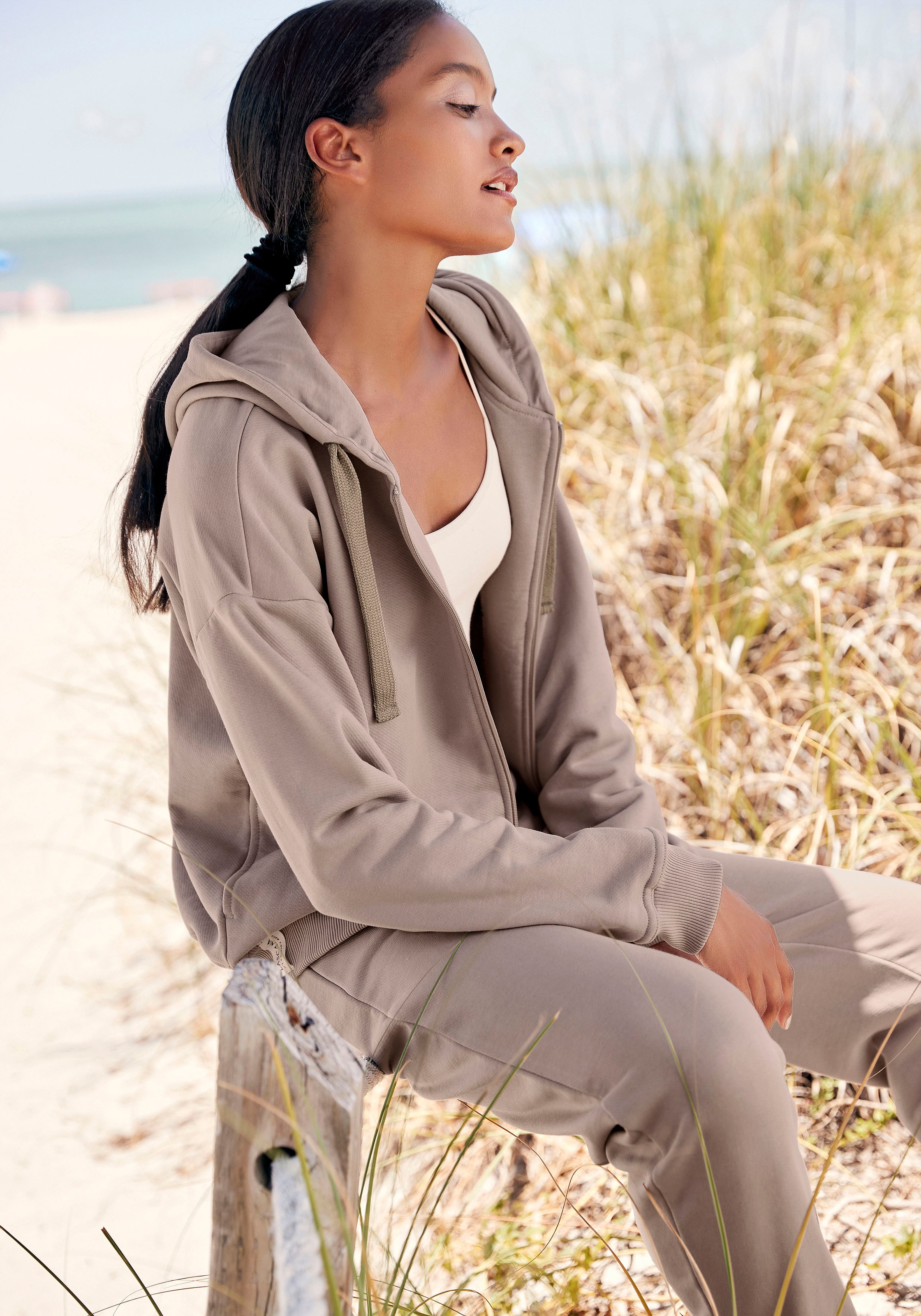 Thumbnail - LASCANA Sweathose aus organischer Baumwolle, Loungewear