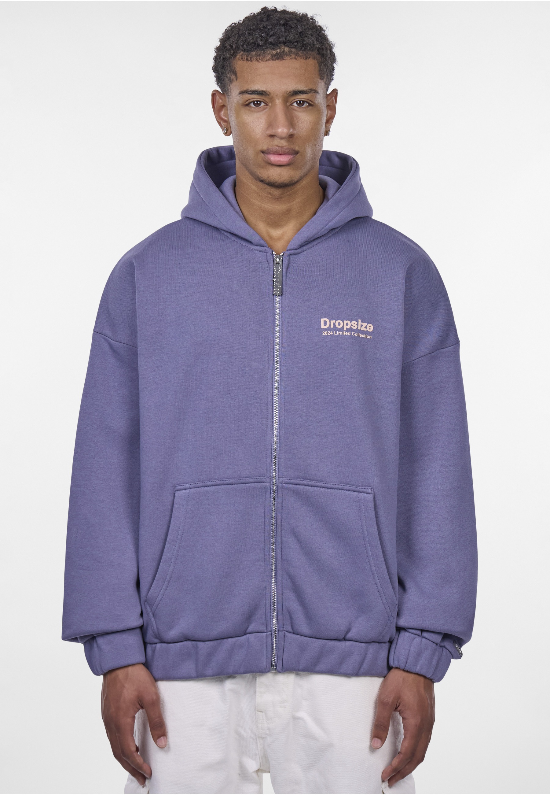 Dropsize Sweatjacke »Dropsize HEAVY OVERSIZE LIMITED ZIP-HOODIE«