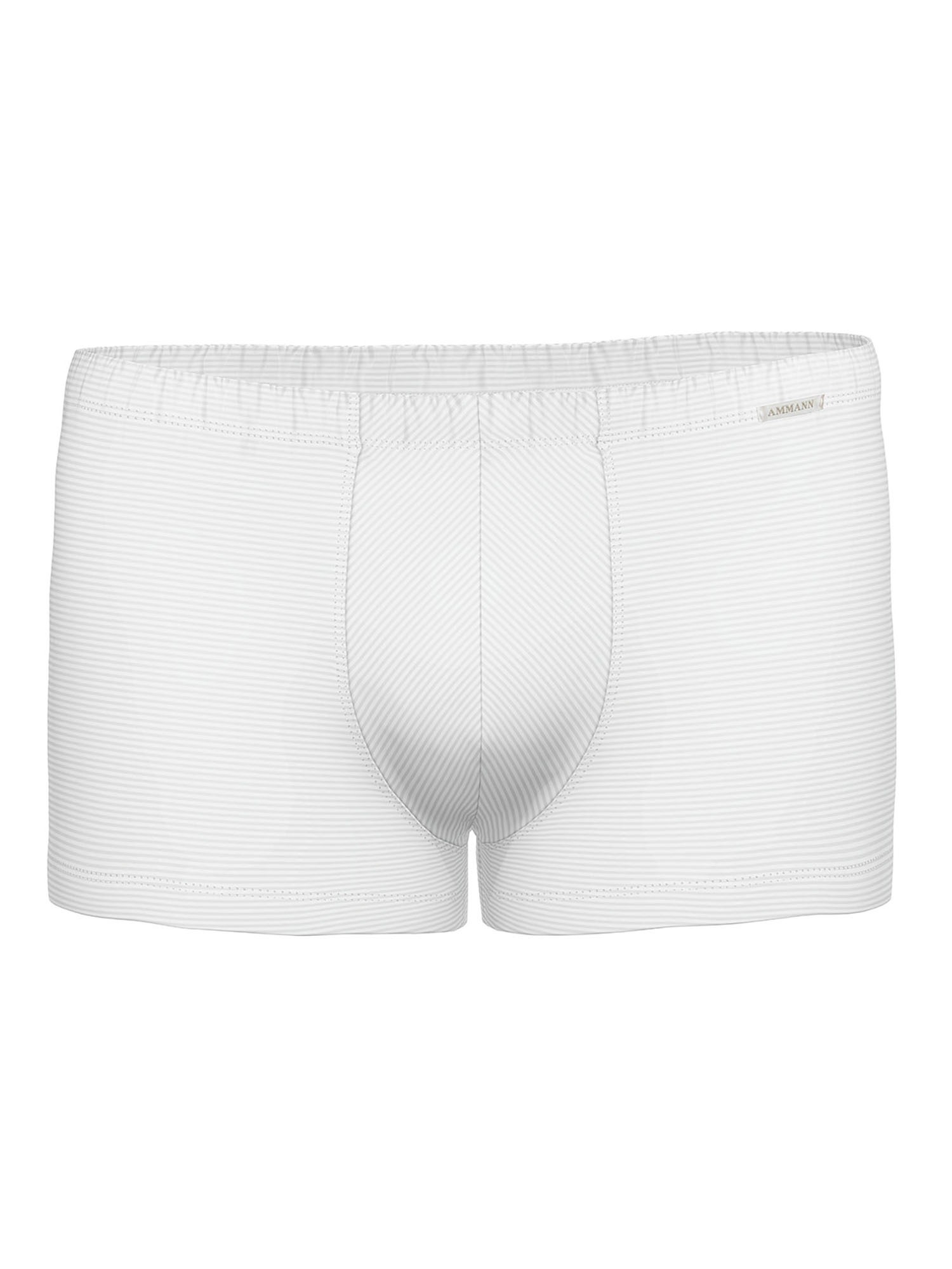 AMMANN Herren Retro Pants "Retro Short Day Modern / Cotton & More", Gr. 8, weiß, Obermaterial: 57% Modal CMD. 35% Baumwolle CO. 8% Elasthan EL.,