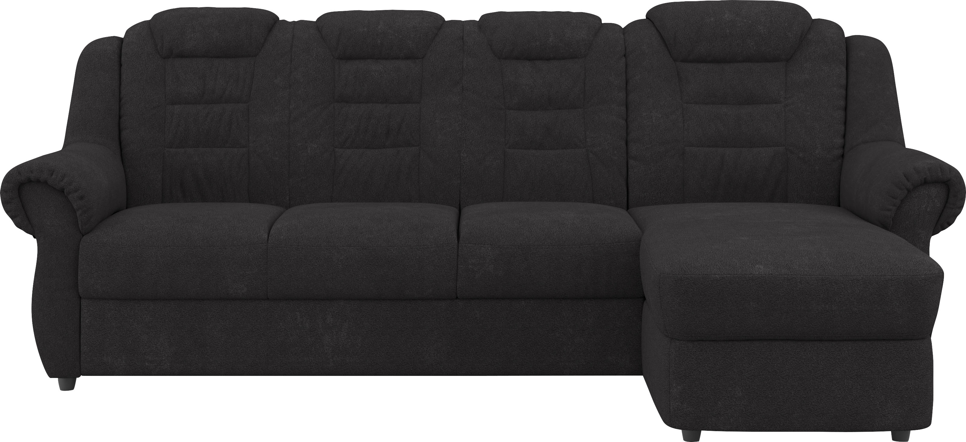 Home affaire Ecksofa "Boston L-Form" mit hoher Rückenlehne, wahlweise mit Schlaffunktion