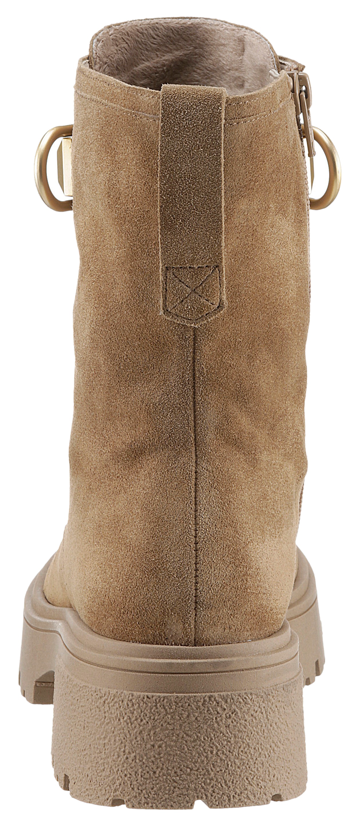 Gabor Schnürstiefelette, Blockabsatz, Plateau, Schnürboots mit Best Fitting-Ausstattung