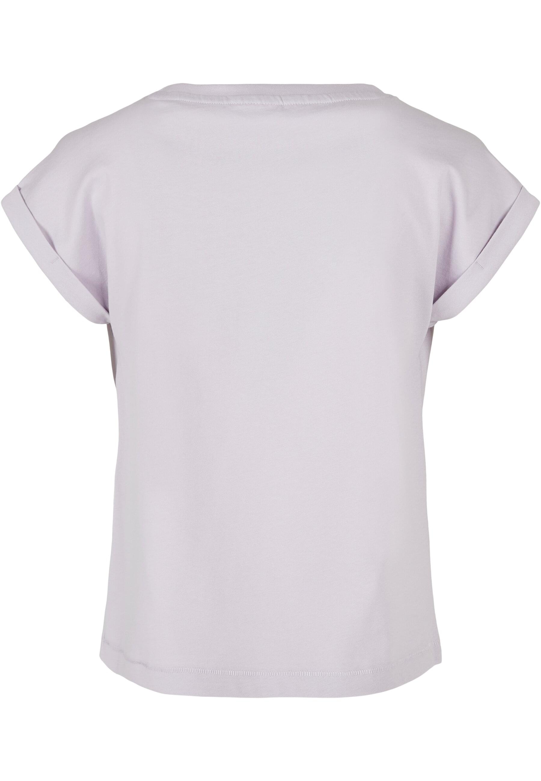 URBAN CLASSICS T-Shirt »Urban Classics Damen Girls Organic Extended Shoulder Tee«, (1 tlg.)