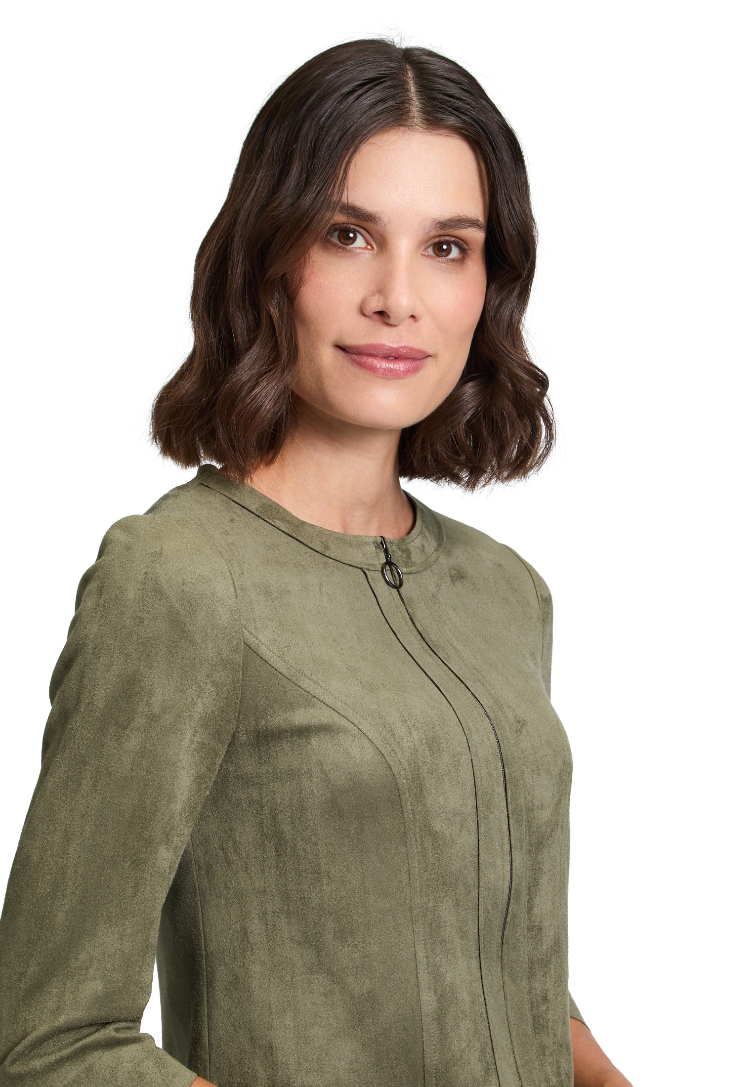 Betty Barclay Jackenblazer »Betty Barclay Blazer-Jacke mit Reißverschluss«, Material