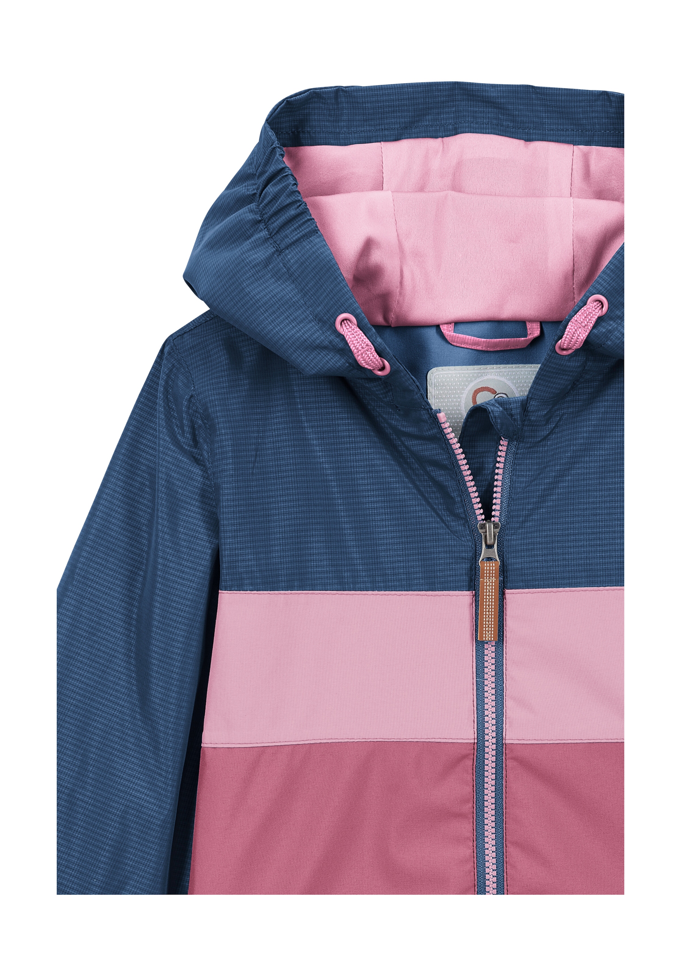 first instinct by killtec Funktionsjacke »FIOS 6 MNS JCKT« Wasser- und winddichte Kinderjacke mit Kinnschutz und Namensetikett