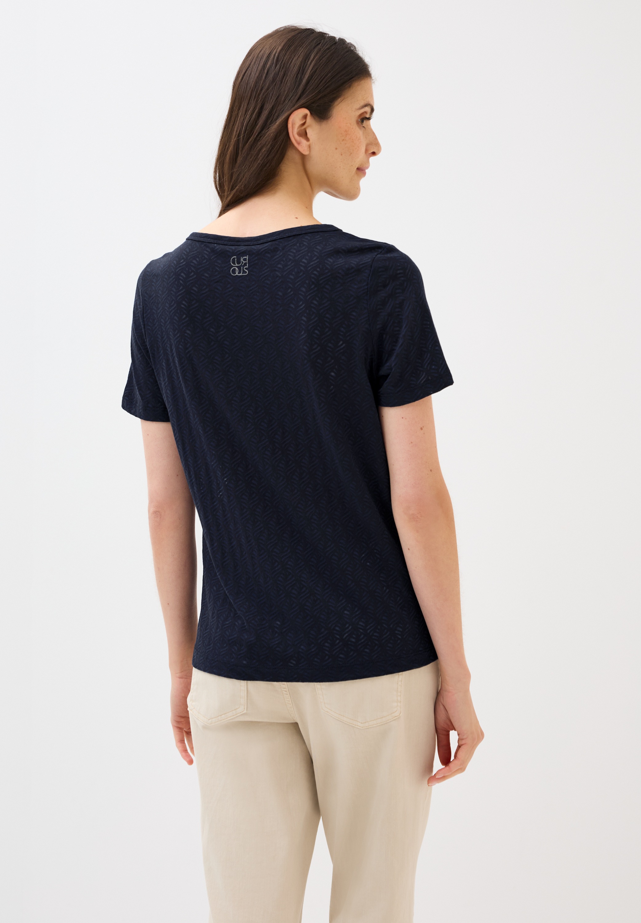 Cecil T-Shirt, mit Burnout-Optik günstig online kaufen