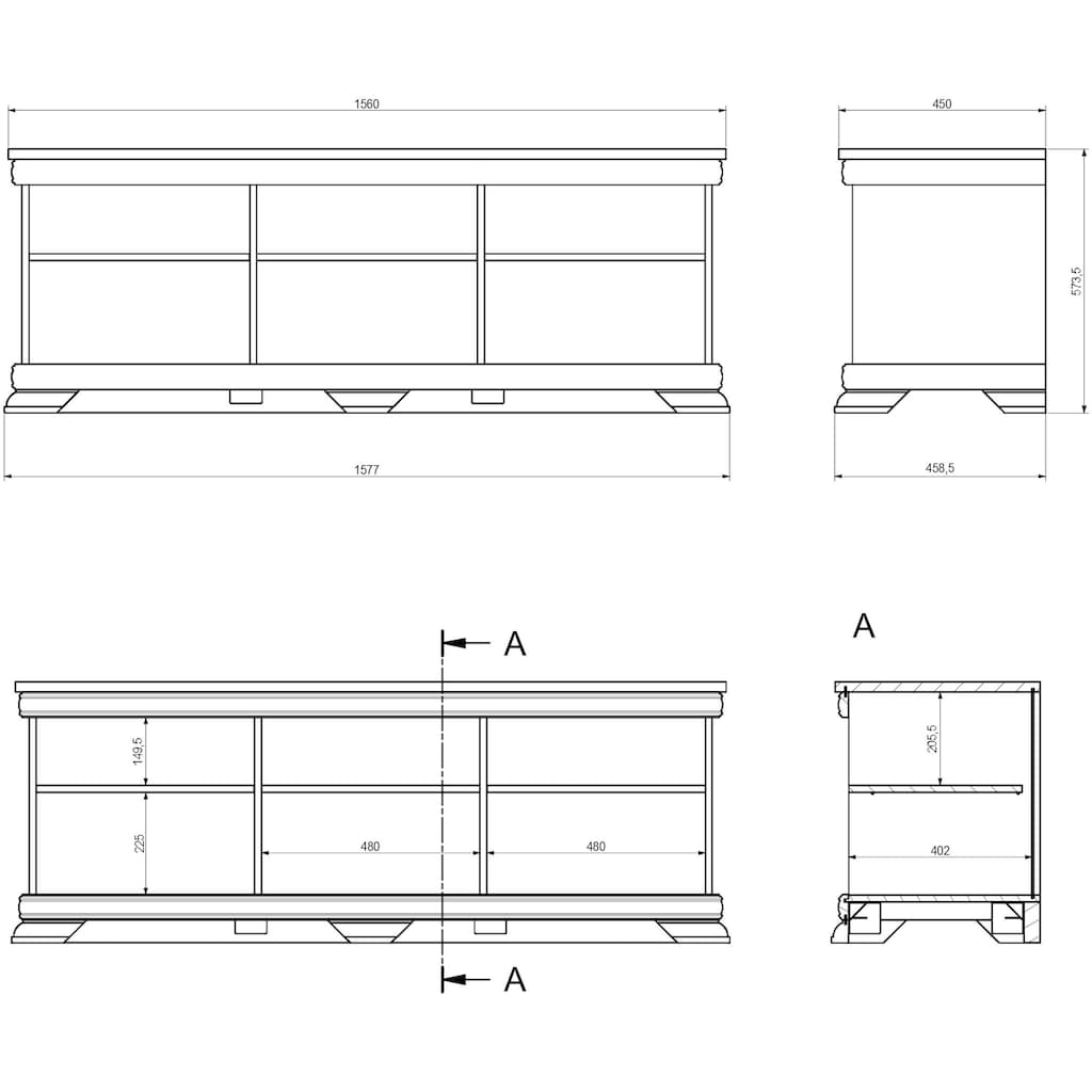 Home affaire Lowboard »Royal«