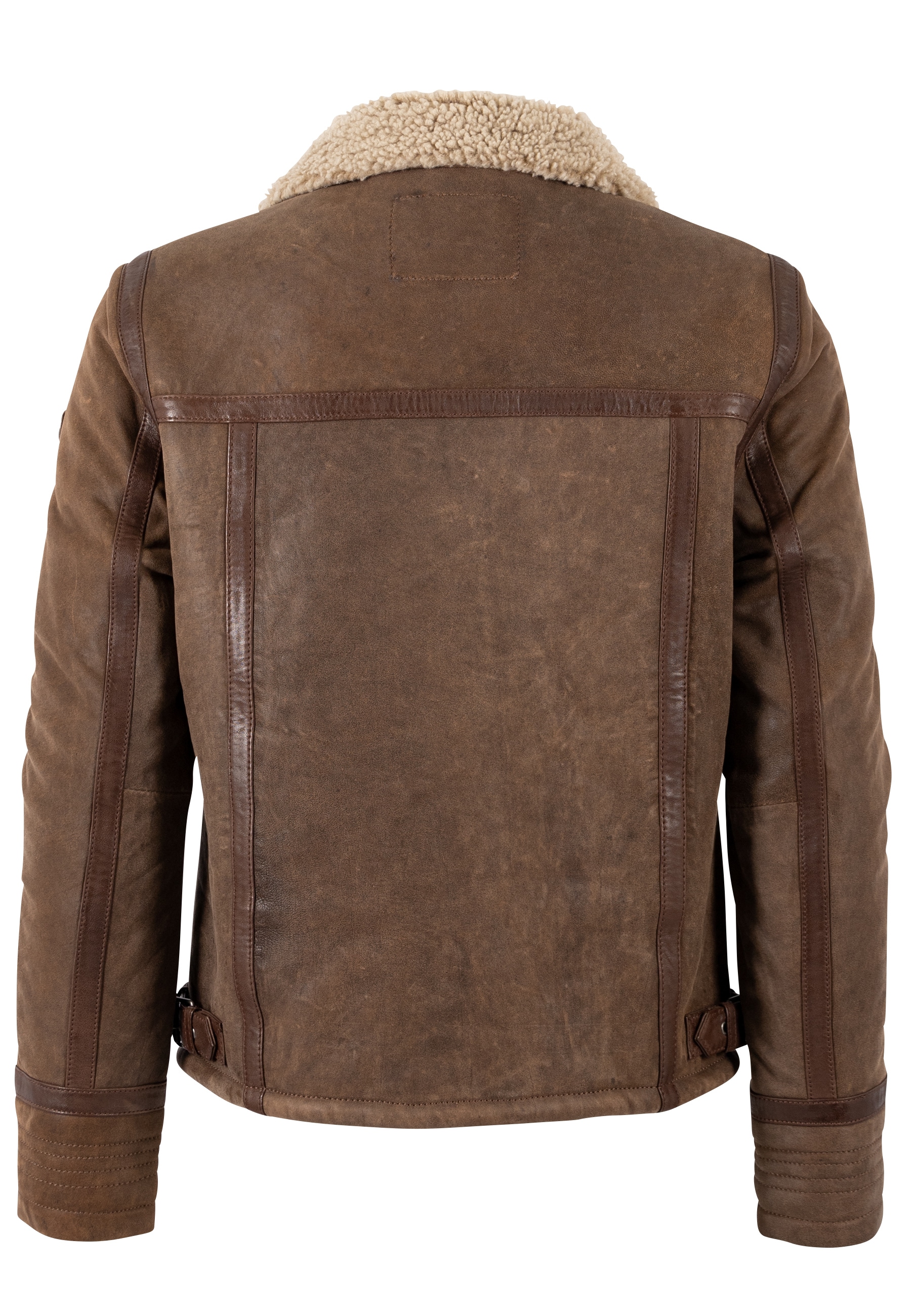 Mauritius Lederjacke »MMArcticon« mit Umlegekragen, Regular Fit