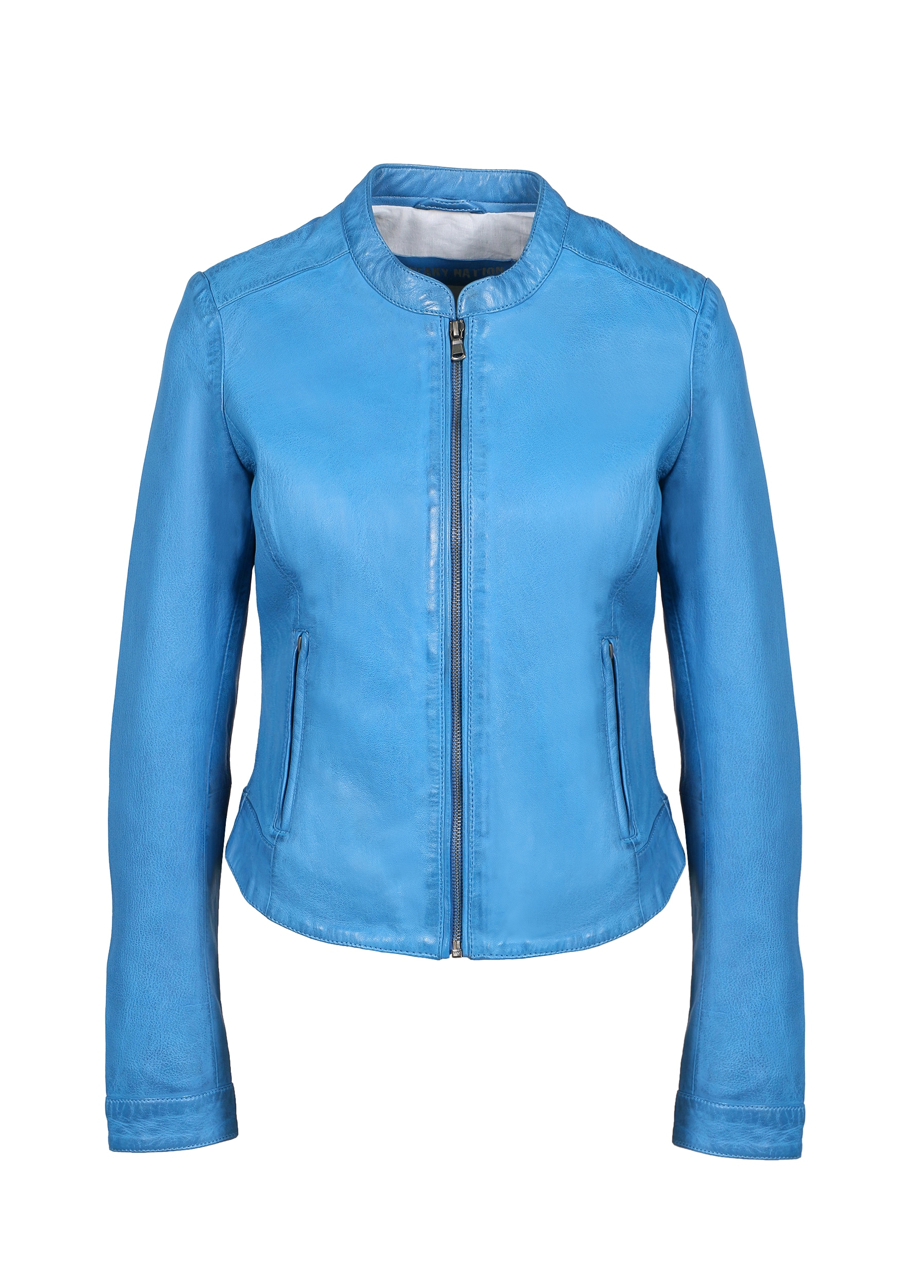 Blaue Damen Lederjacken für Frauen kaufen | BAUR