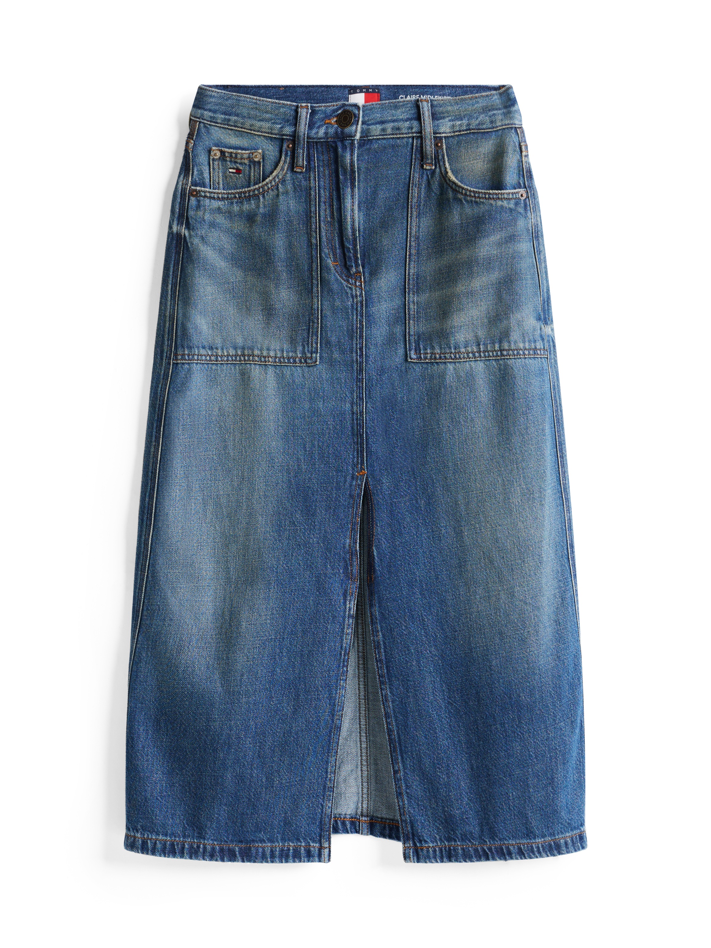 Tommy Jeans Jeansrock "CLAIRE MIDI SKIRT UTILITY CI2037" günstig online kaufen