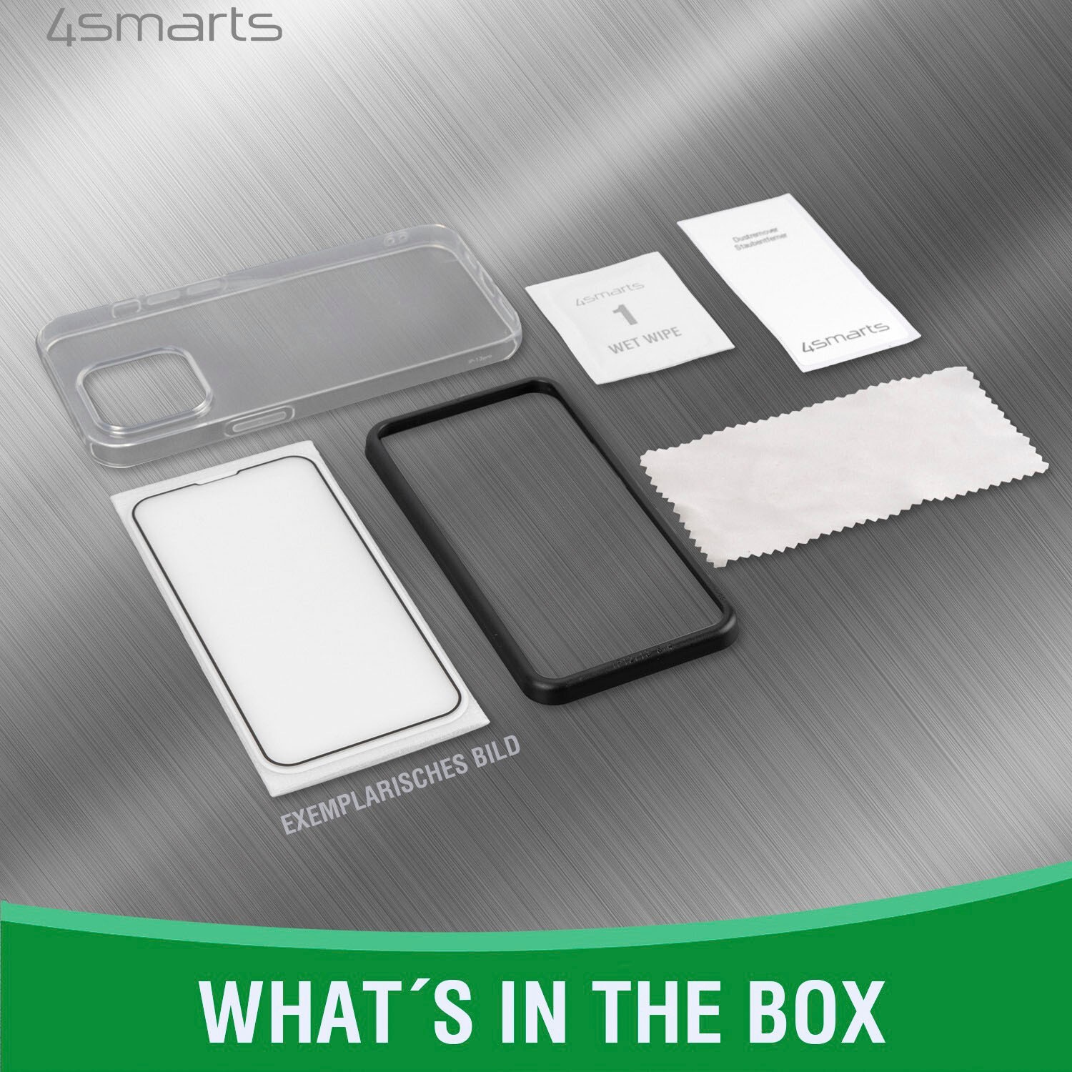 4smarts Backcover »360° Protection Set X-Pro Clear - iPhone 14«
