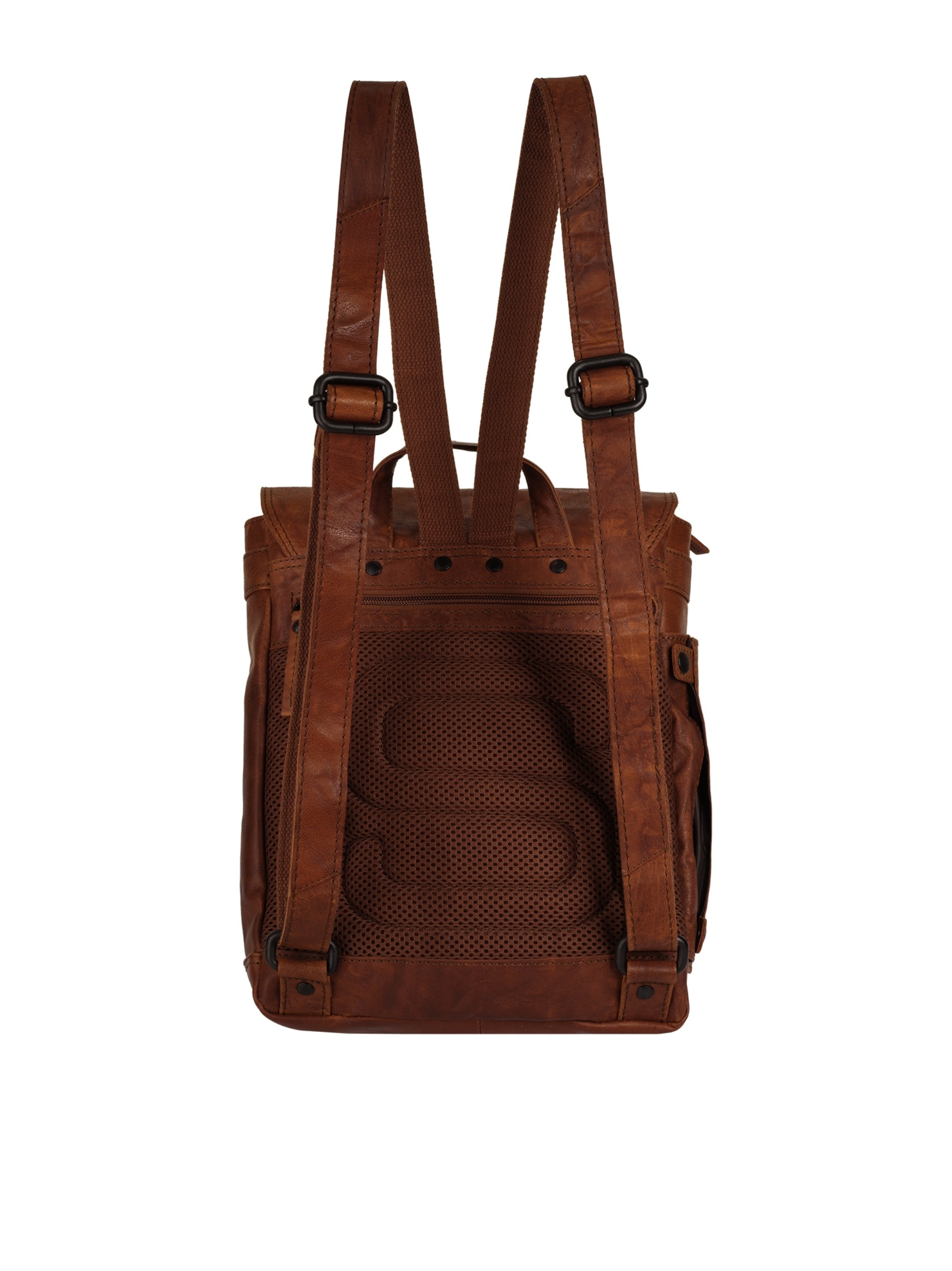 Spikes & Sparrow Laptoprucksack, echt Leder