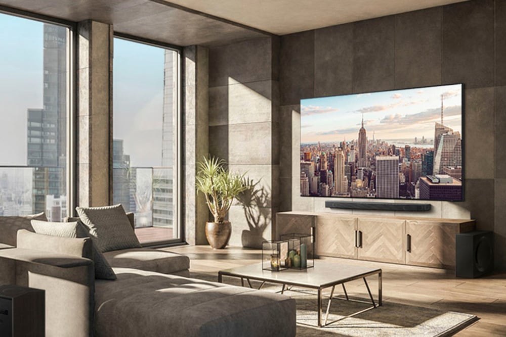 Samsung QLED Mini LED-Fernseher »GQ85QN95DAT«, 4K Ultra HD, Smart-TV, Neural Quantum 4K AI Gen2 Prozessor, Mini LED, bis zu 144Hz
