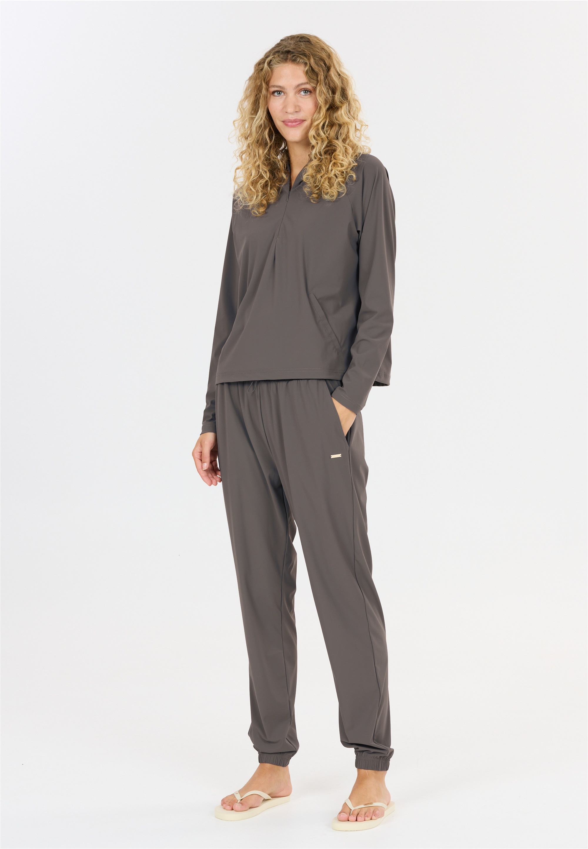 ATHLECIA Stoffhose "Amis" aus schnell trocknendem Stretch-Material günstig online kaufen