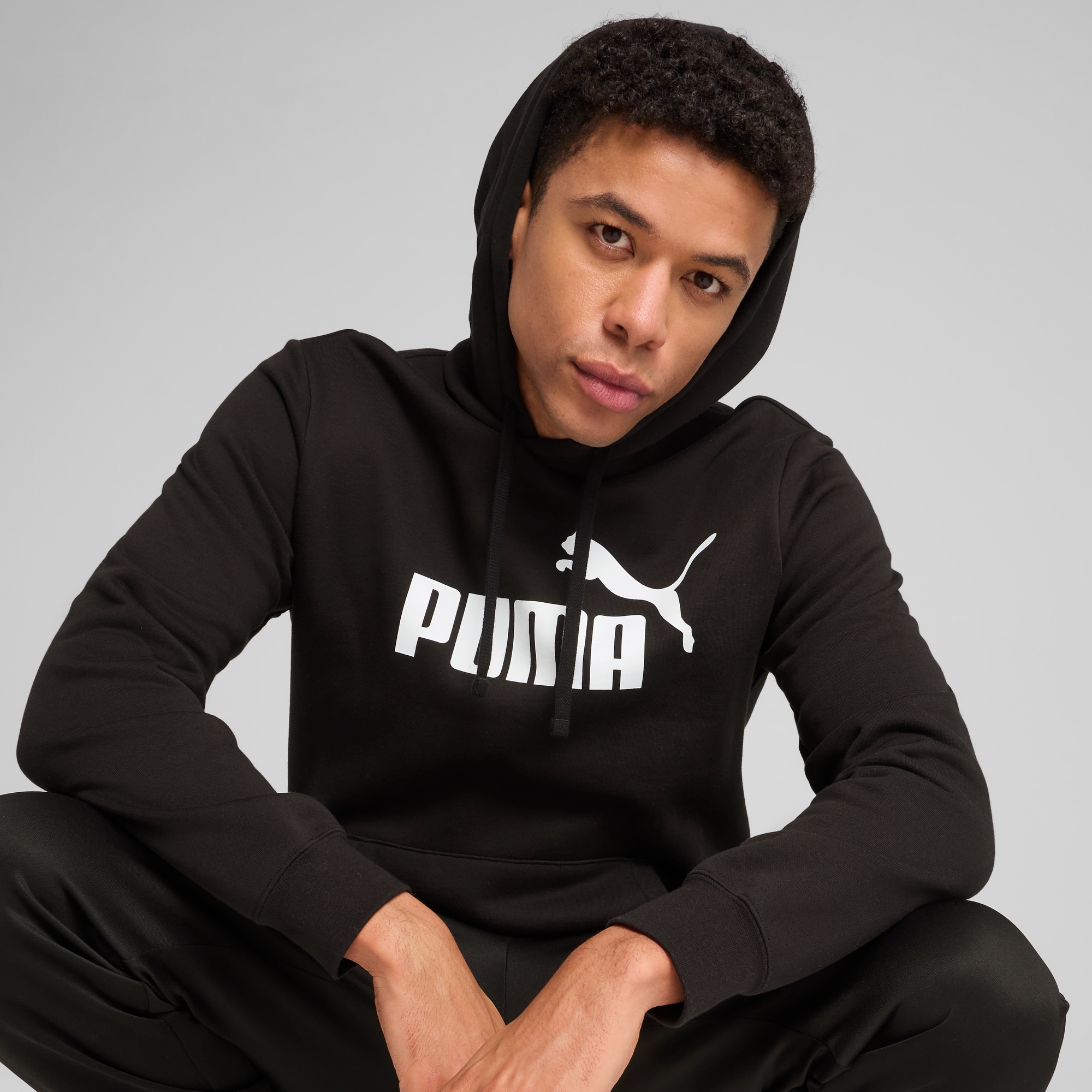 PUMA Kapuzensweatshirt »ESS NO. 1 LOGO HOODIE FL«