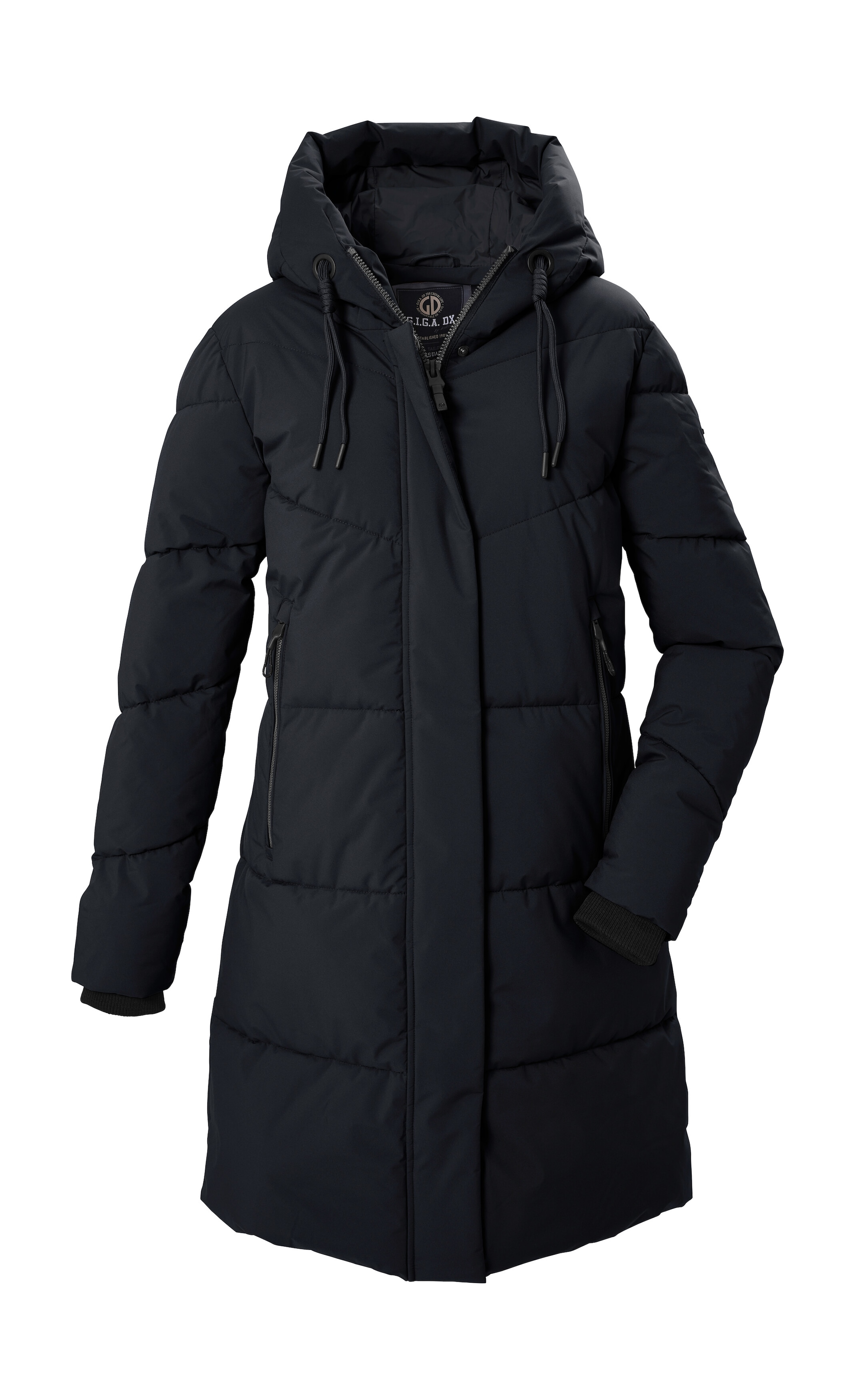 G.I.G.A. DX by killtec Steppmantel »GW 31 WMN QLTD PRK« Winddichter, wasserabweisender Damen Steppparka mit Kapuze