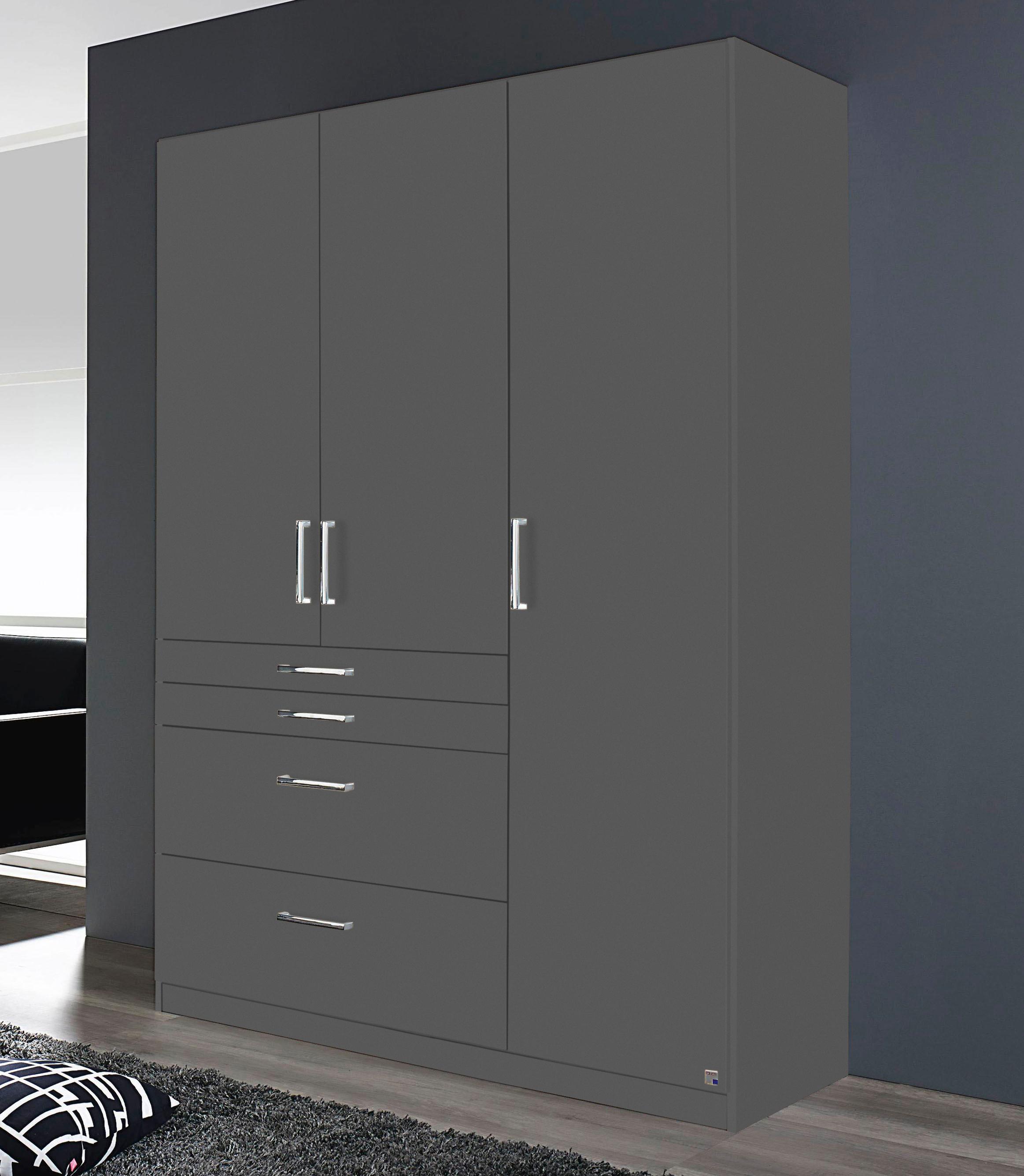 rauch Kleiderschrank "Harburg Drehtürenschrank Schlafzimmerschrank mit viel Stauraum" oberste Schublade mit praktischer Facheinteilung MADE IN GERMANY