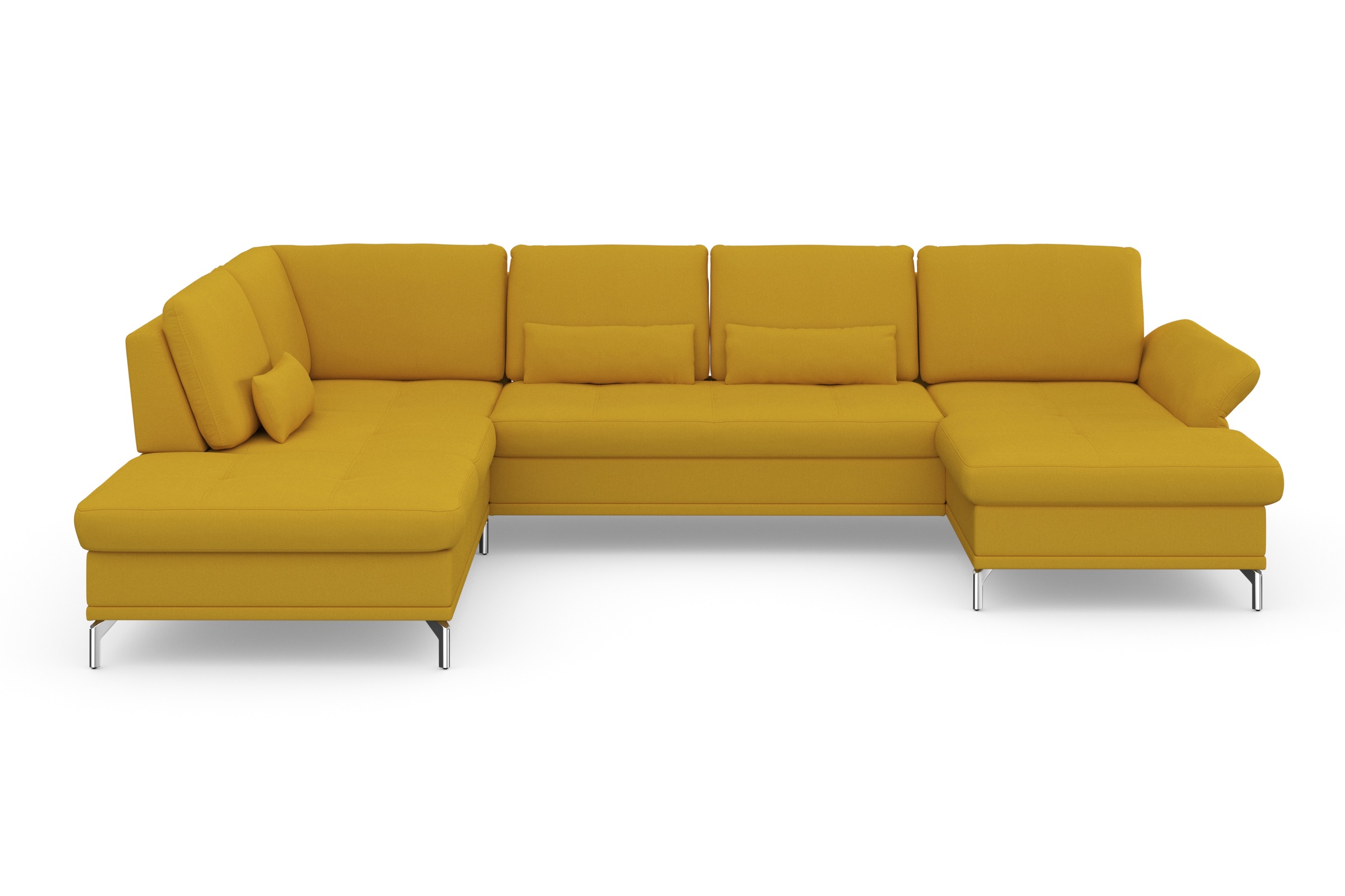 INOSIGN Wohnlandschaft "Palm Beach U-Form" Federkern, mit Sitztiefenverstel günstig online kaufen