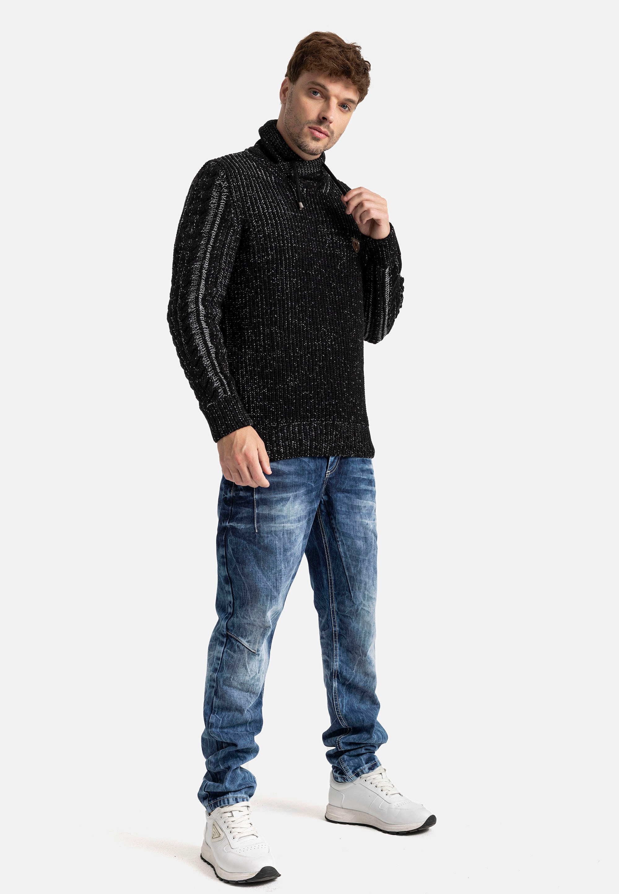 Cipo & Baxx Kapuzenpullover
