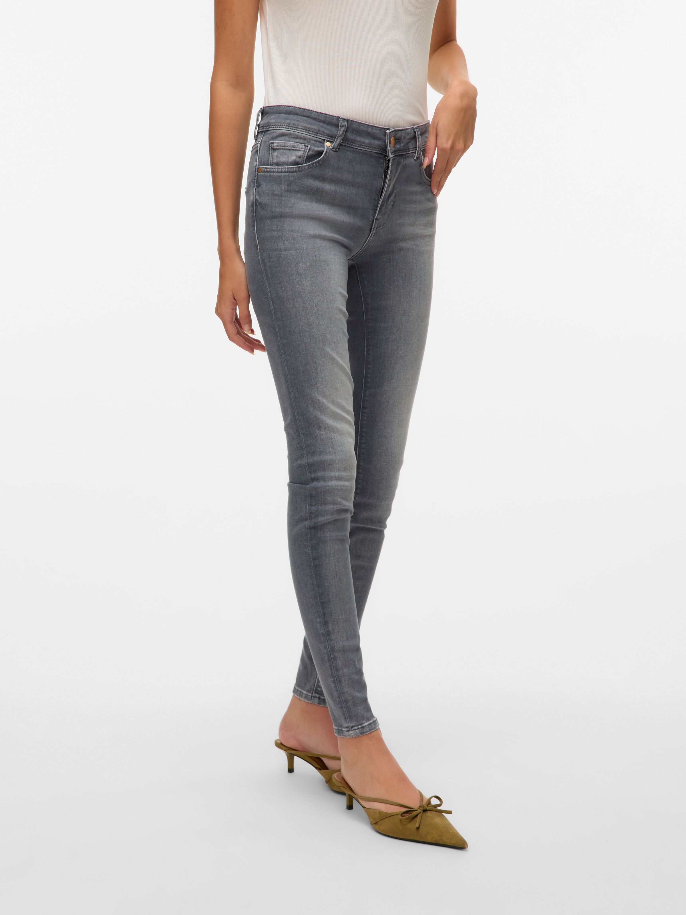 Vero Moda Skinny-fit-Jeans »VMLUX MR SLIM JEANS«