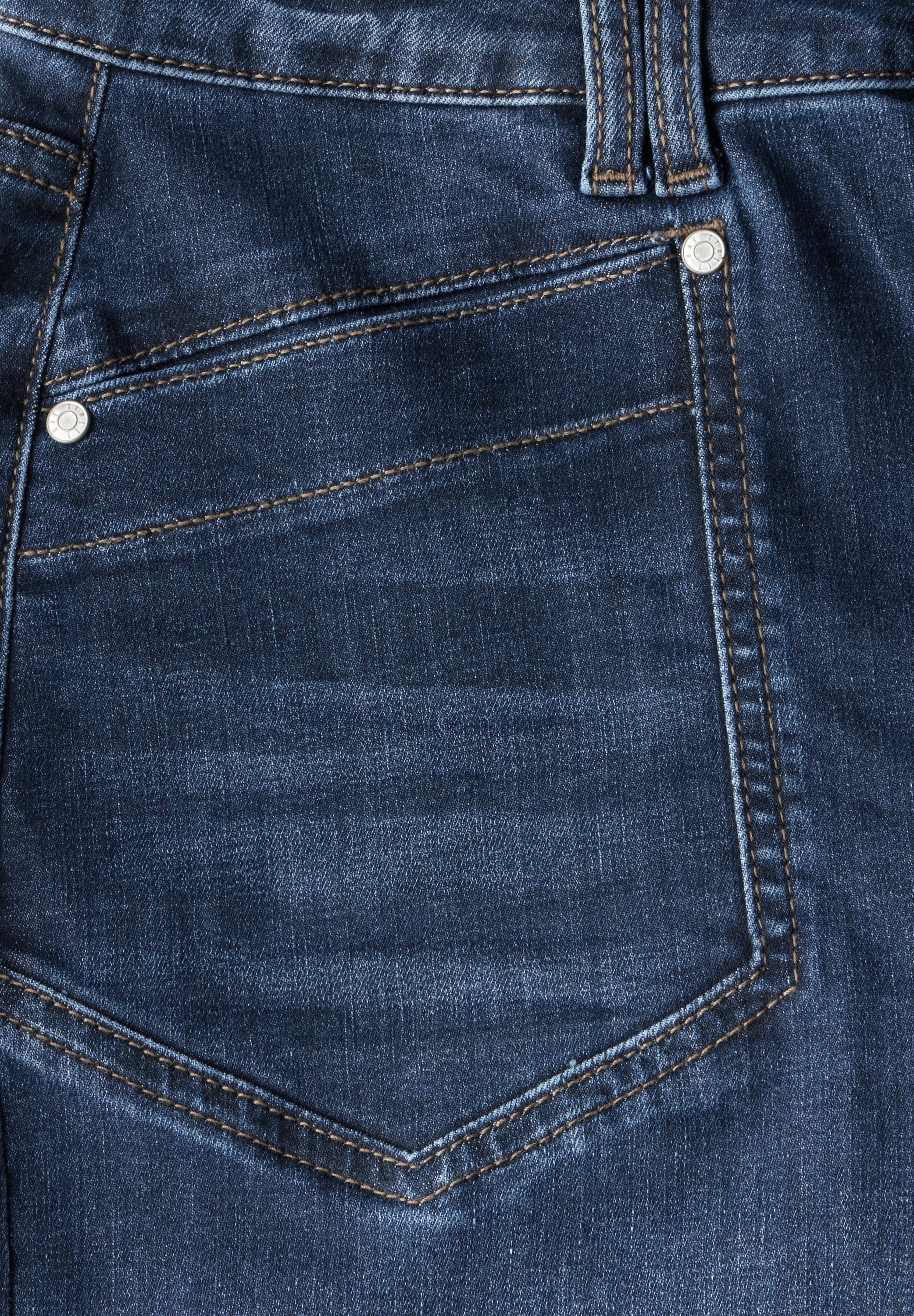STREET ONE Comfort-fit-Jeans, High Waist