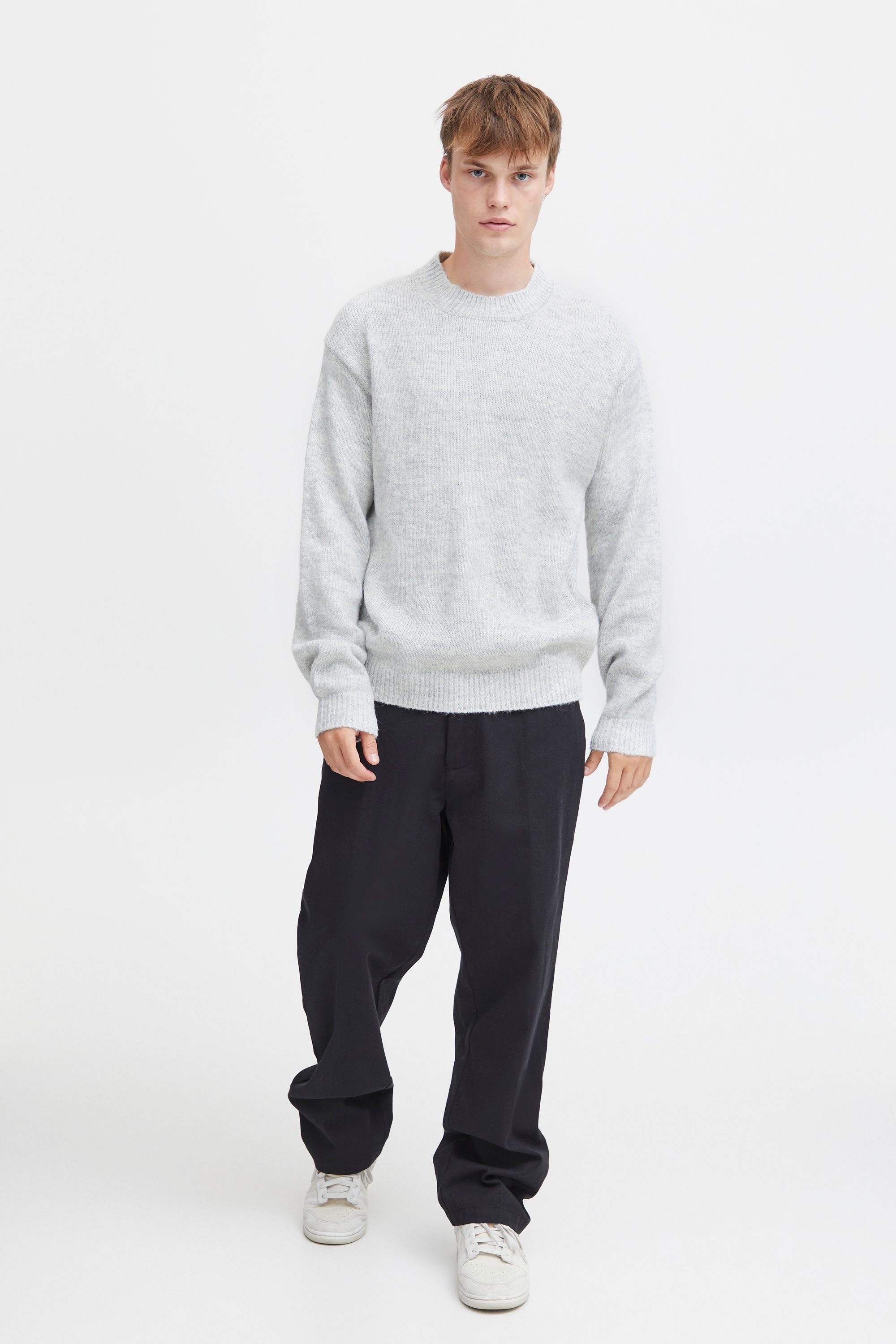 !Solid Strickfleece-Pullover »Strickpullover SDHamdani«