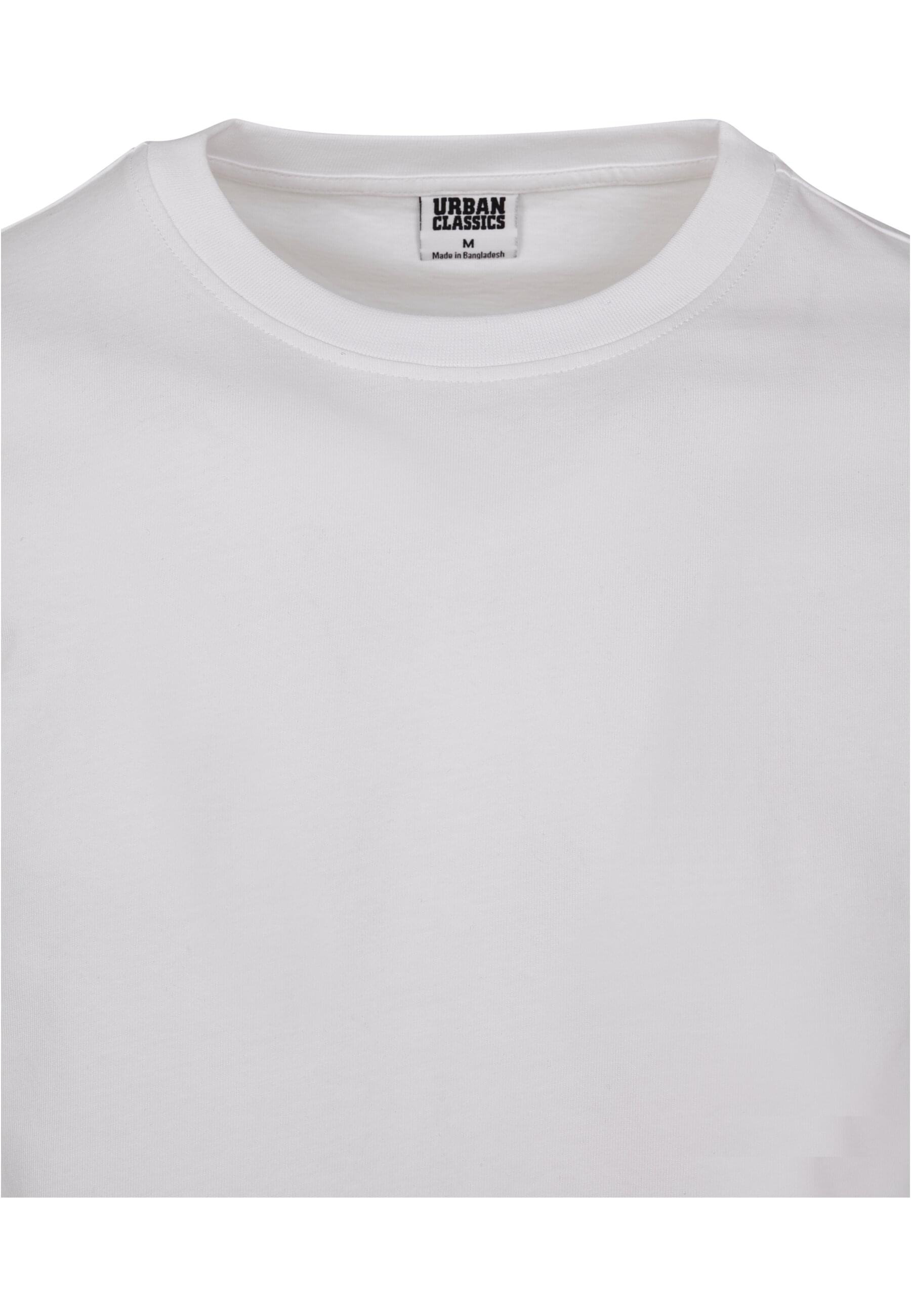 URBAN CLASSICS T-Shirt »Urban Classics Herren Short Shaped Turn Up Tee«, (1 tlg.)