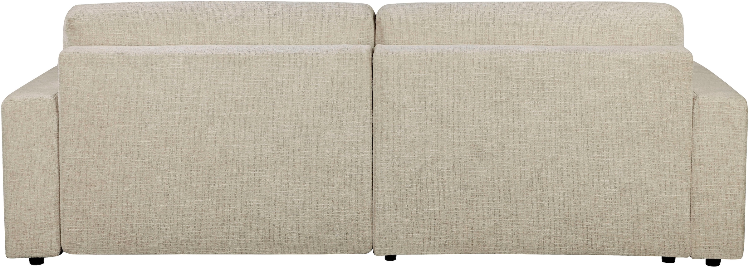 OTTO home Ecksofa »TILLIE L-Form, 229 cm - OTTO. Verlässliche Qualität.« Schlaffunktion (132/194), Bettkasten, Struktur-Bezug