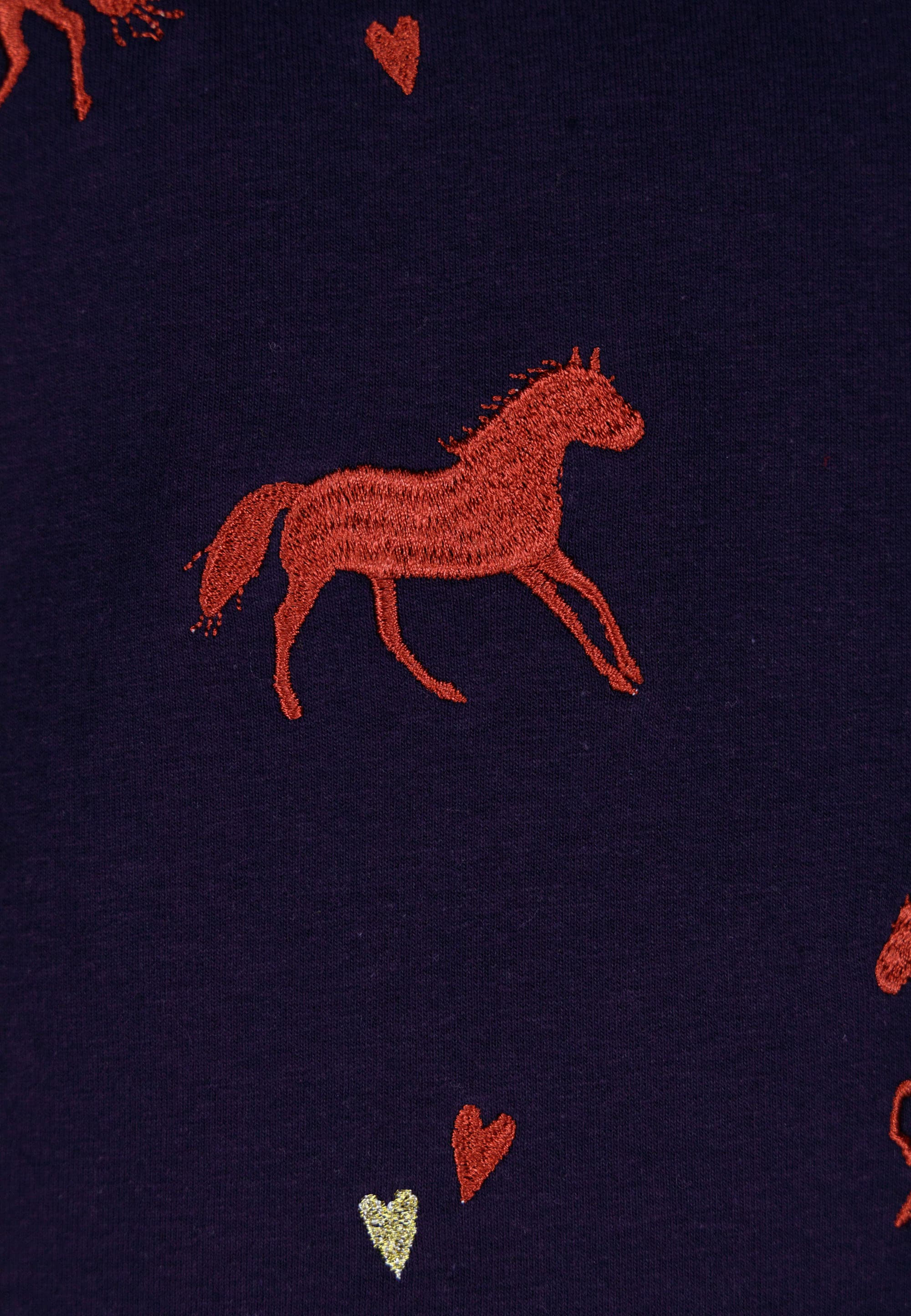 SALT AND PEPPER Sweatshirt »Wild Horses«, mit Allover-Pferde-Stickerei