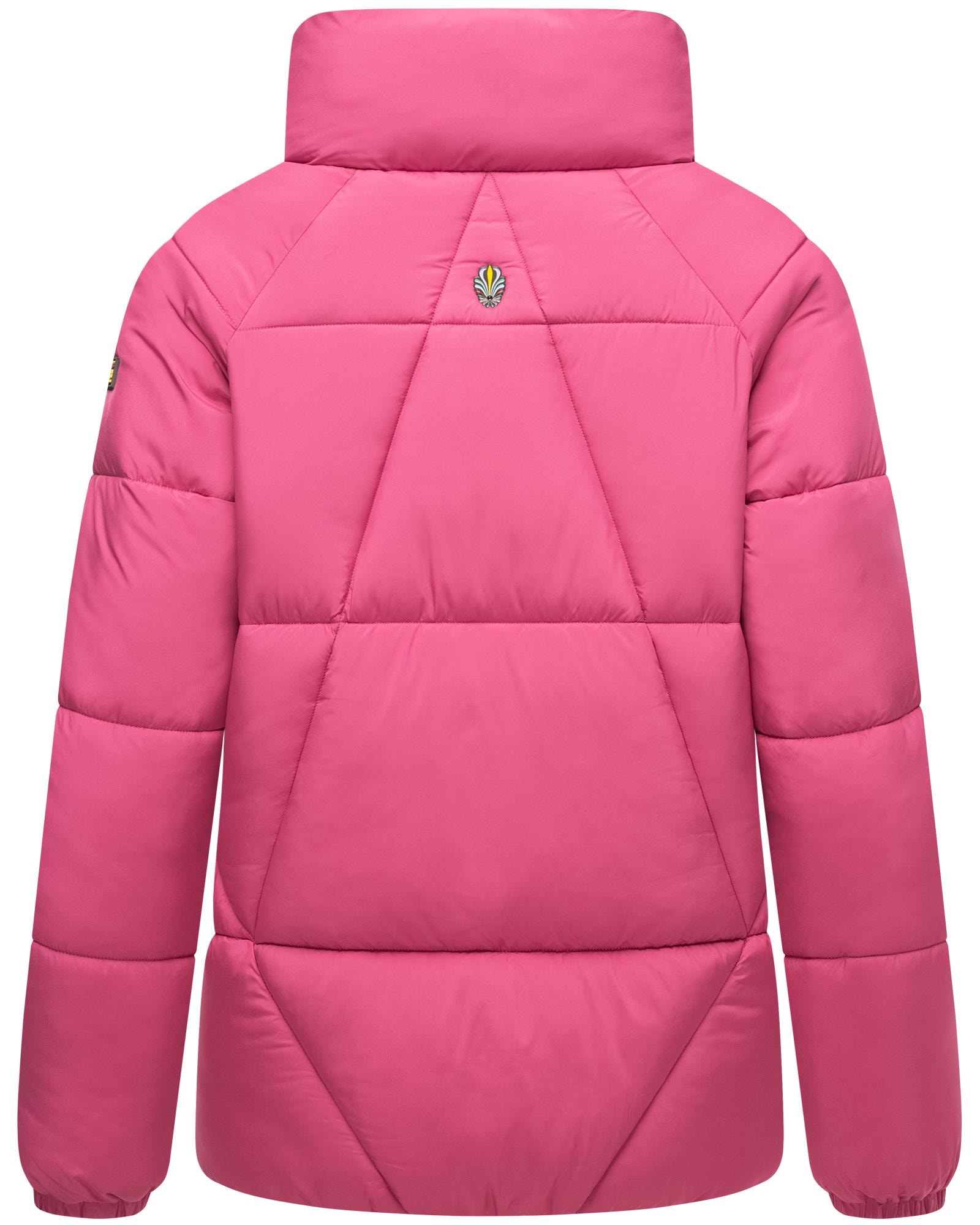 Navahoo Steppjacke »Schokolinaa 14«, ohne Kapuze, Winterjacke mit modischer Steppung & hohem Kragen