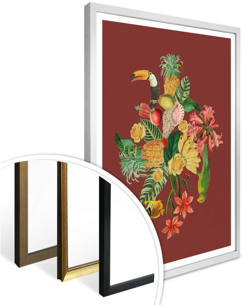| St.) Poster BAUR (1 bestellen »Tropical«, Wall-Art Landschaften,