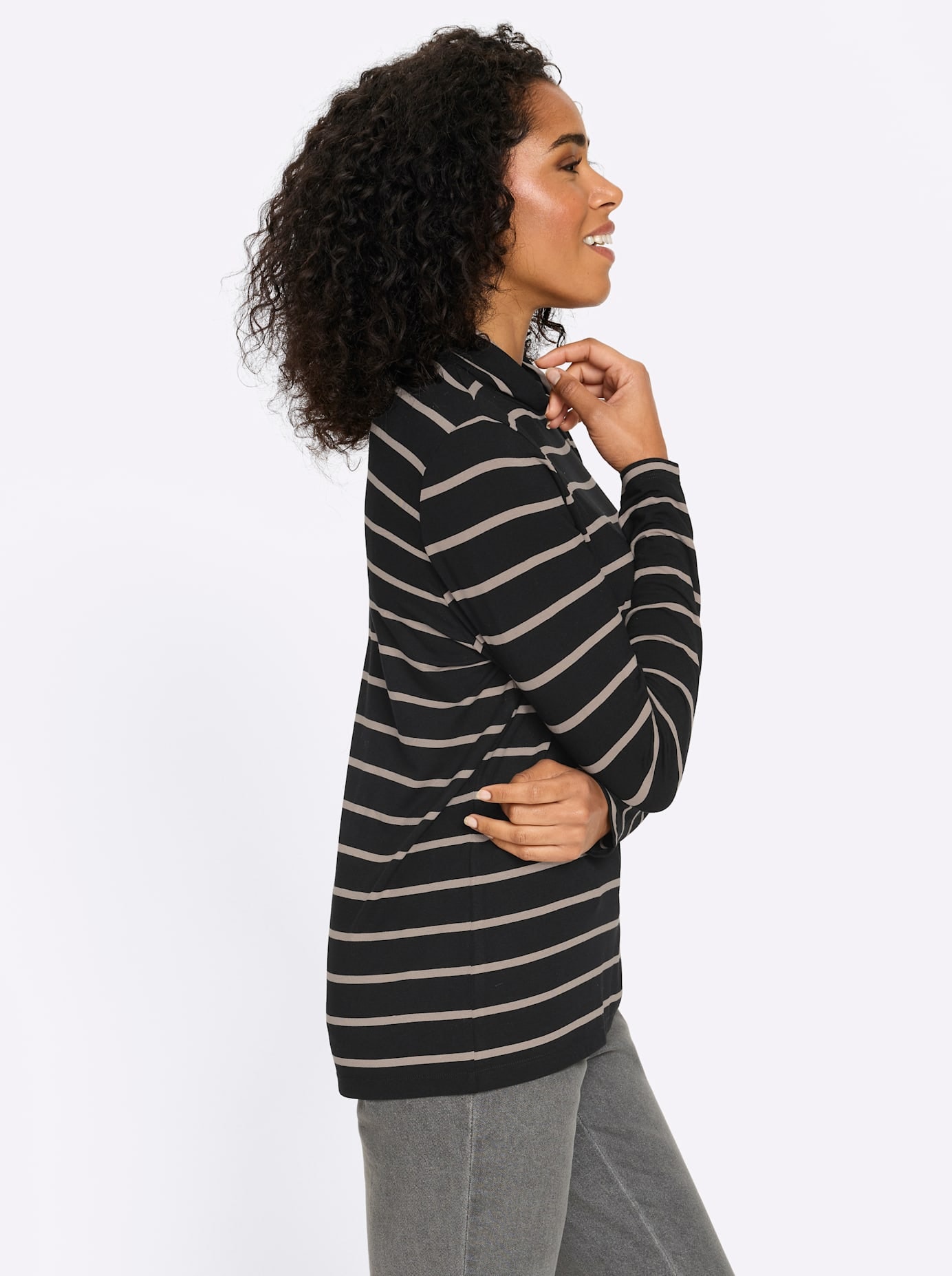 Classic Basics Rollkragenshirt »Stehkragen-Shirt« 1