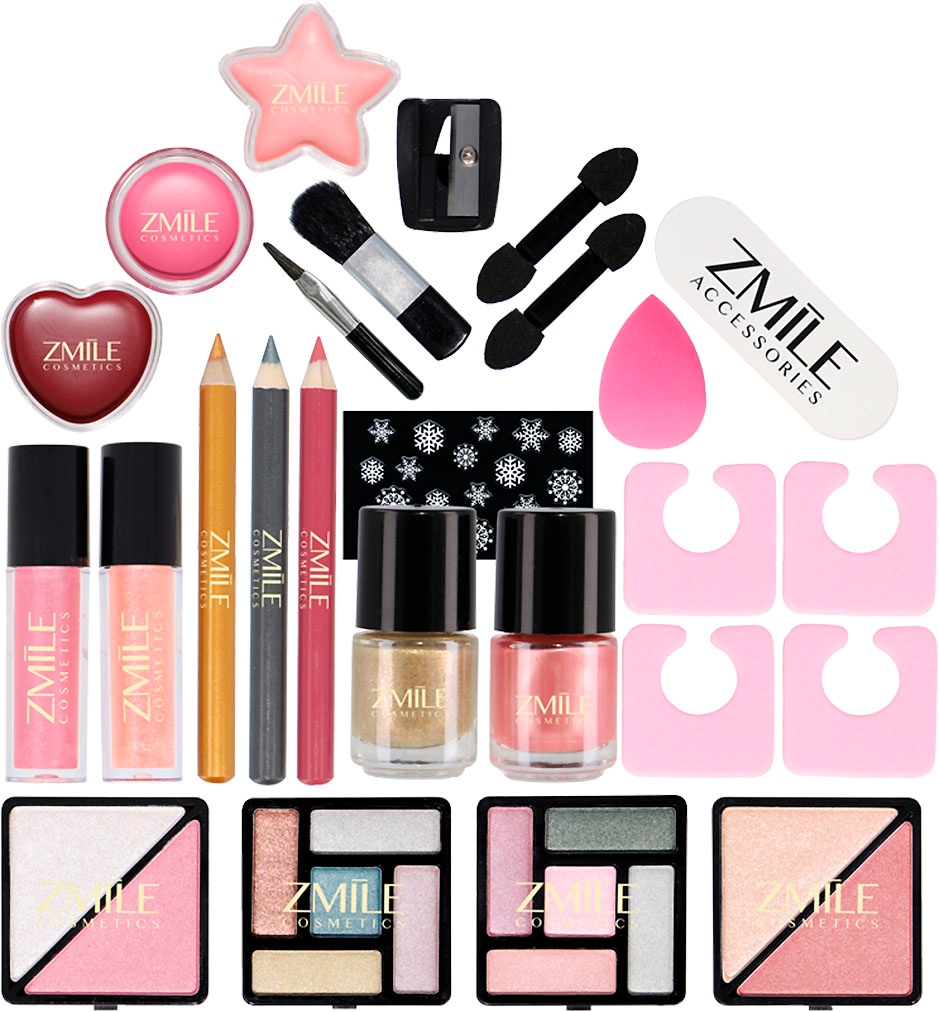 ZMILE COSMETICS Kosmetik-Adventskalender »ZMILE COSMETICS Adventskalender Square Jingle and Glow vegane Kosmetik« ab 14 Jahren vegane Kosmetik