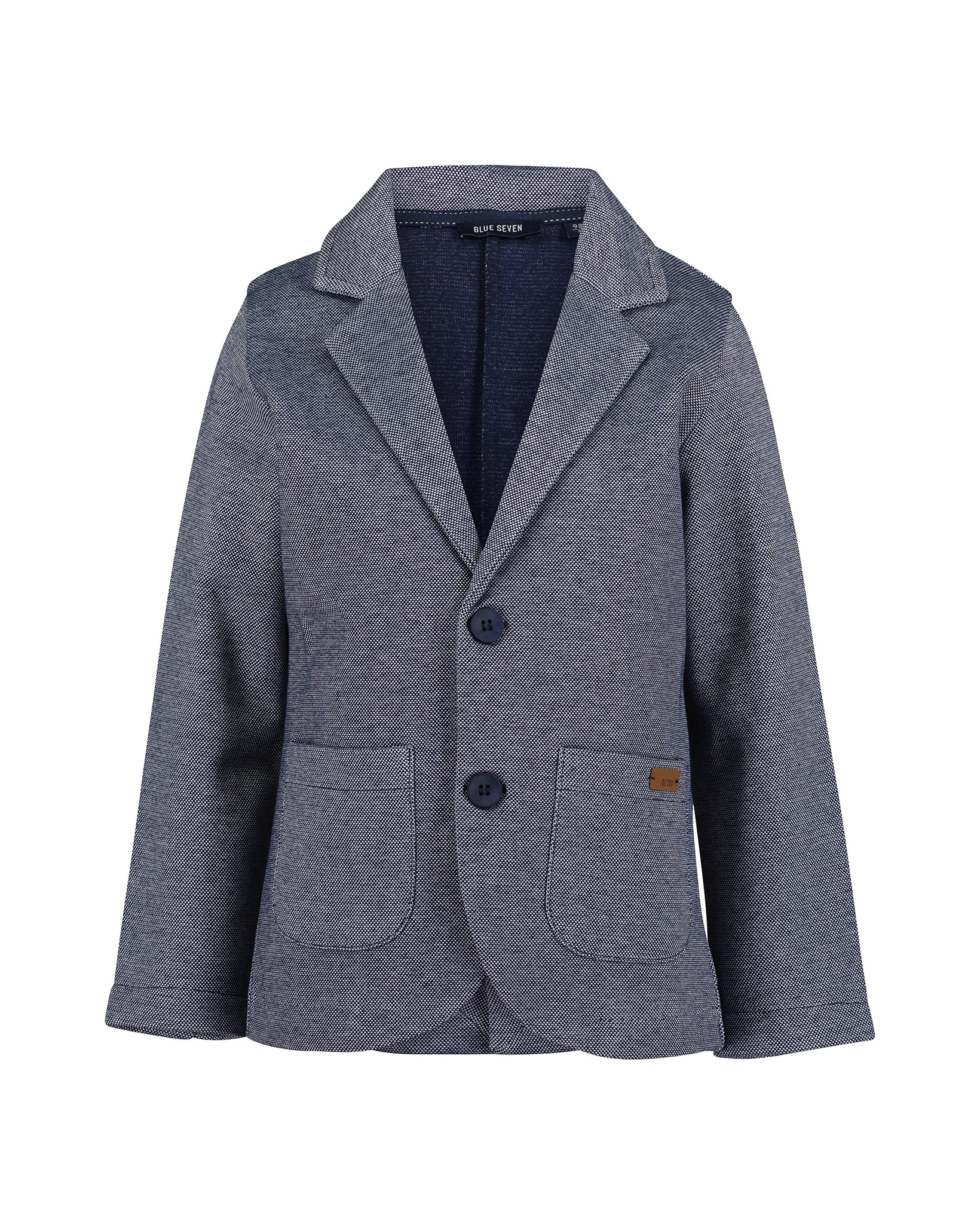 BLUE SEVEN Jungen Sweatjacke "Blue Seven Sakko"5720, dk blau, Gr. 110, 70% Baumwolle, 30% Polyester, Sweatjacken