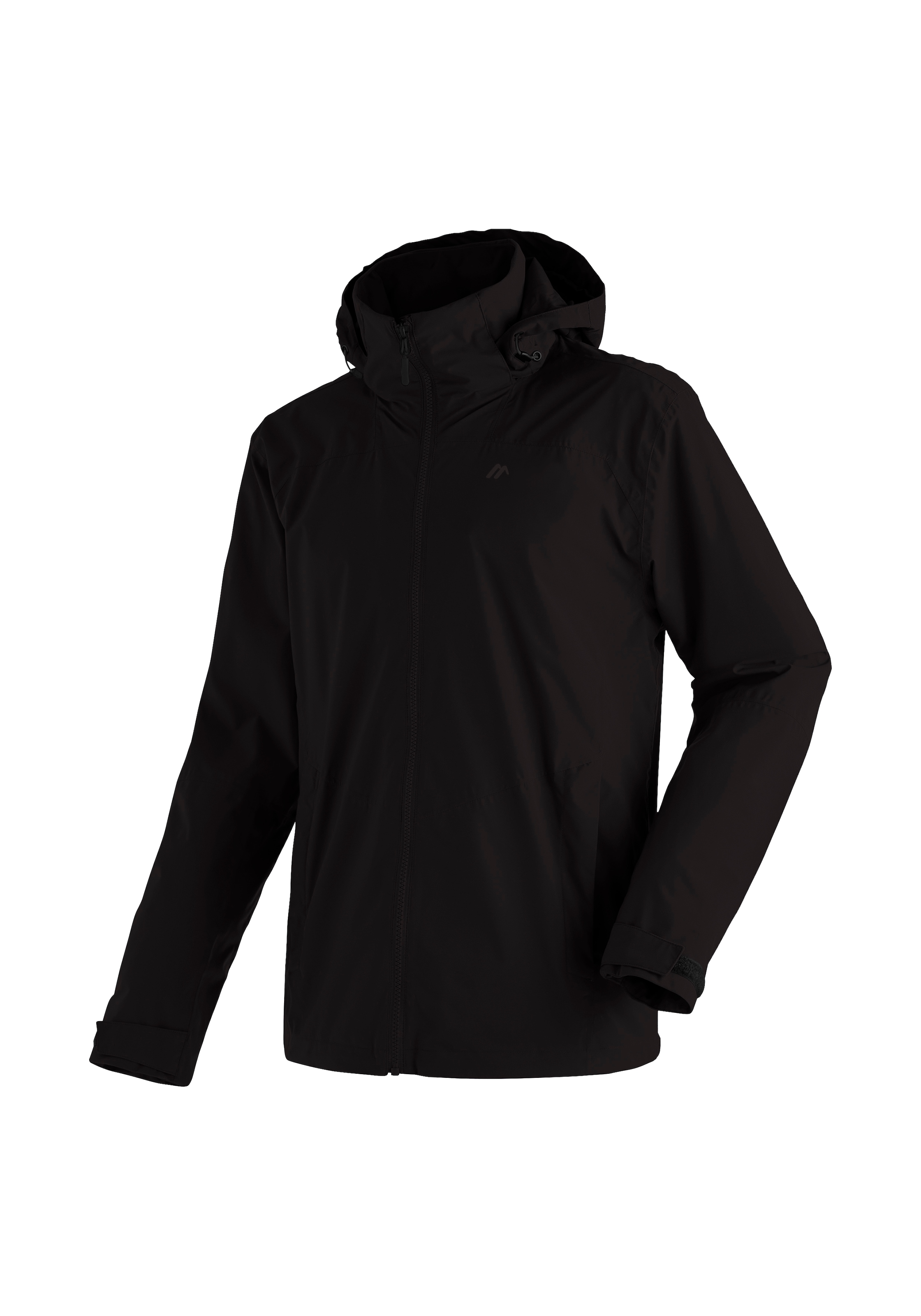 Maier Sports "Metor rec M" Herren Jacke mit Kapuze, Windjacke wasserdicht atmungsaktiv, Reg. Fit