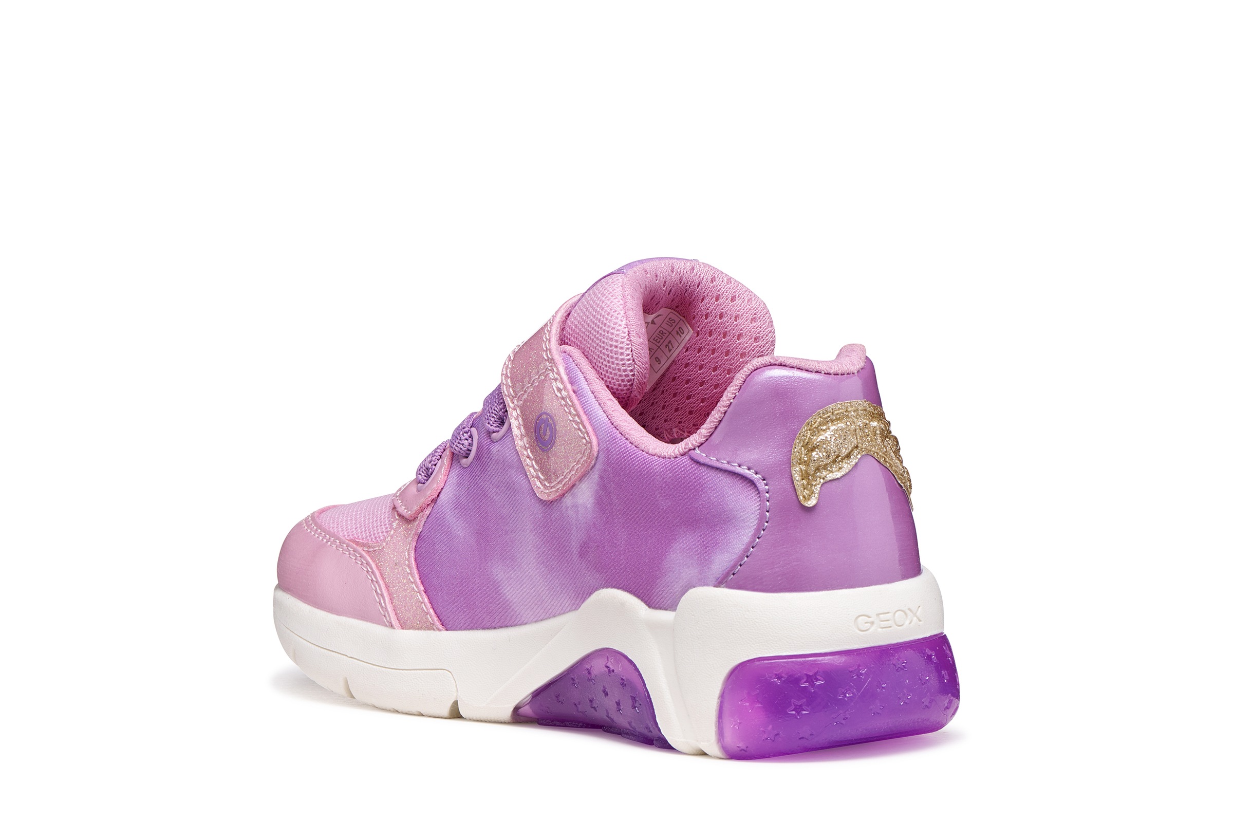 Geox Sneaker "J FADINLIGHT GIRL" Halbschuh mit Blinkfunktion, Größenschablo günstig online kaufen
