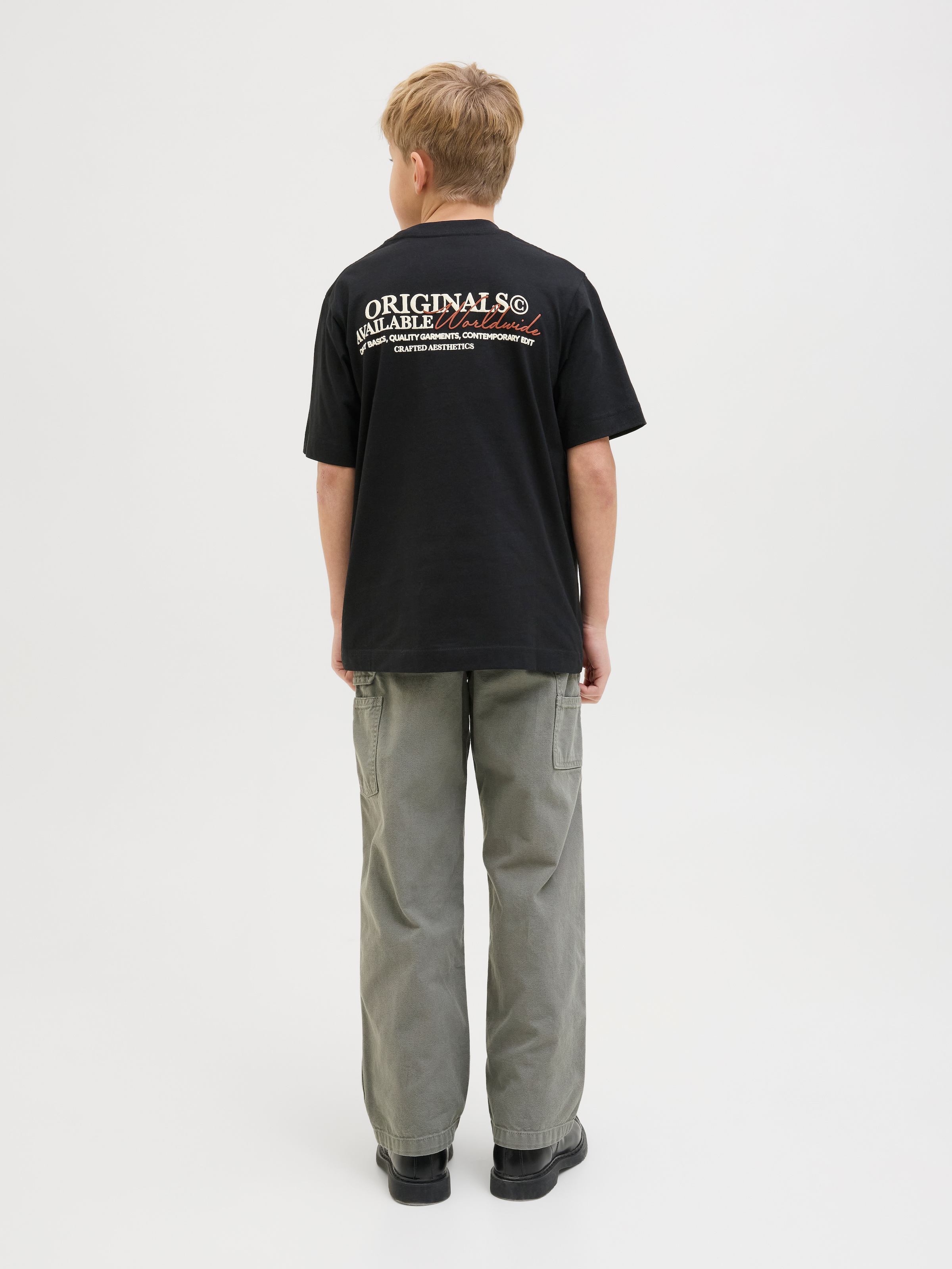 Jack & Jones Junior T-Shirt »JORISLINGTON TYPE TEE SS CREW N. SN JNR«