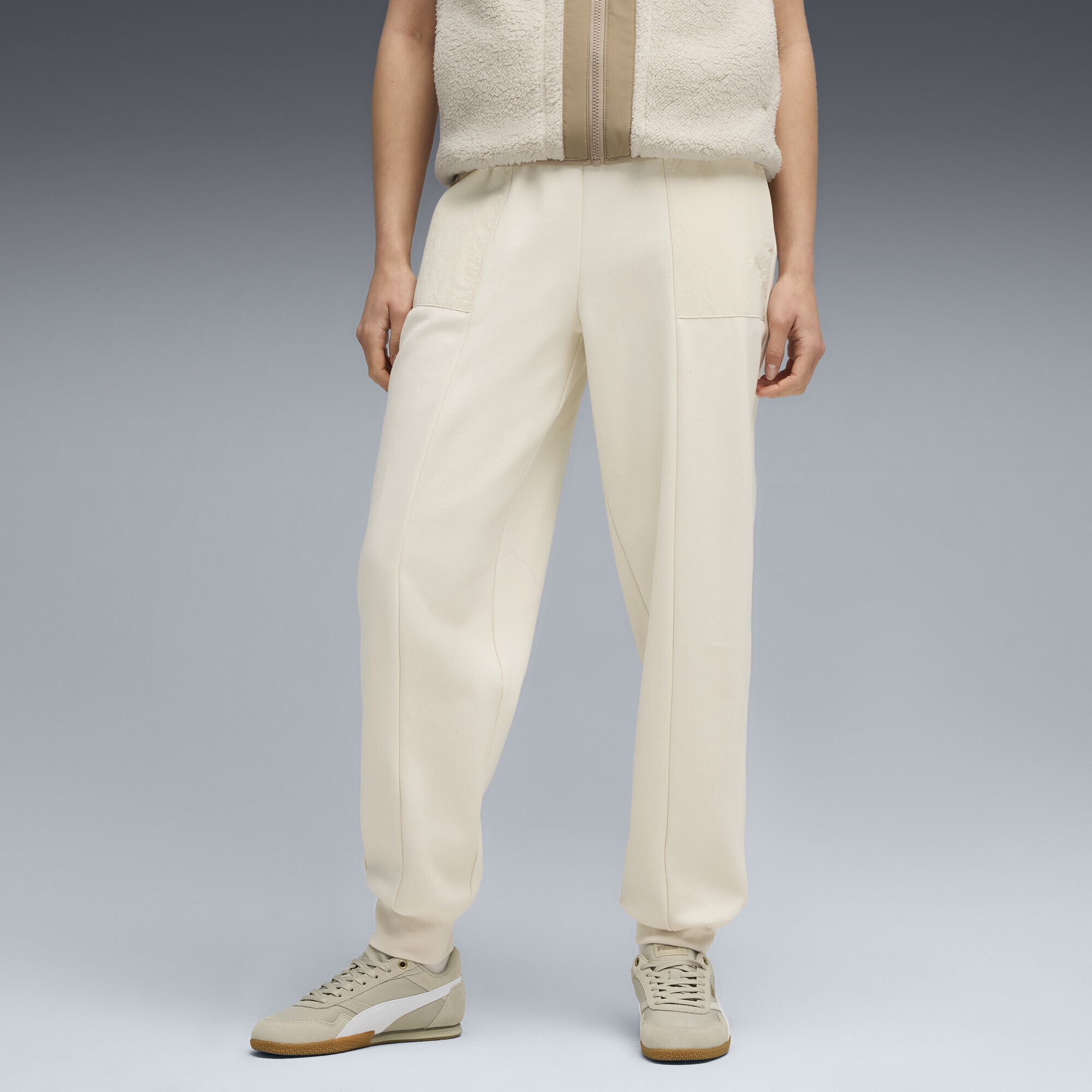 PUMA Sporthose »HER High-Waist-Jogginghose Damen«