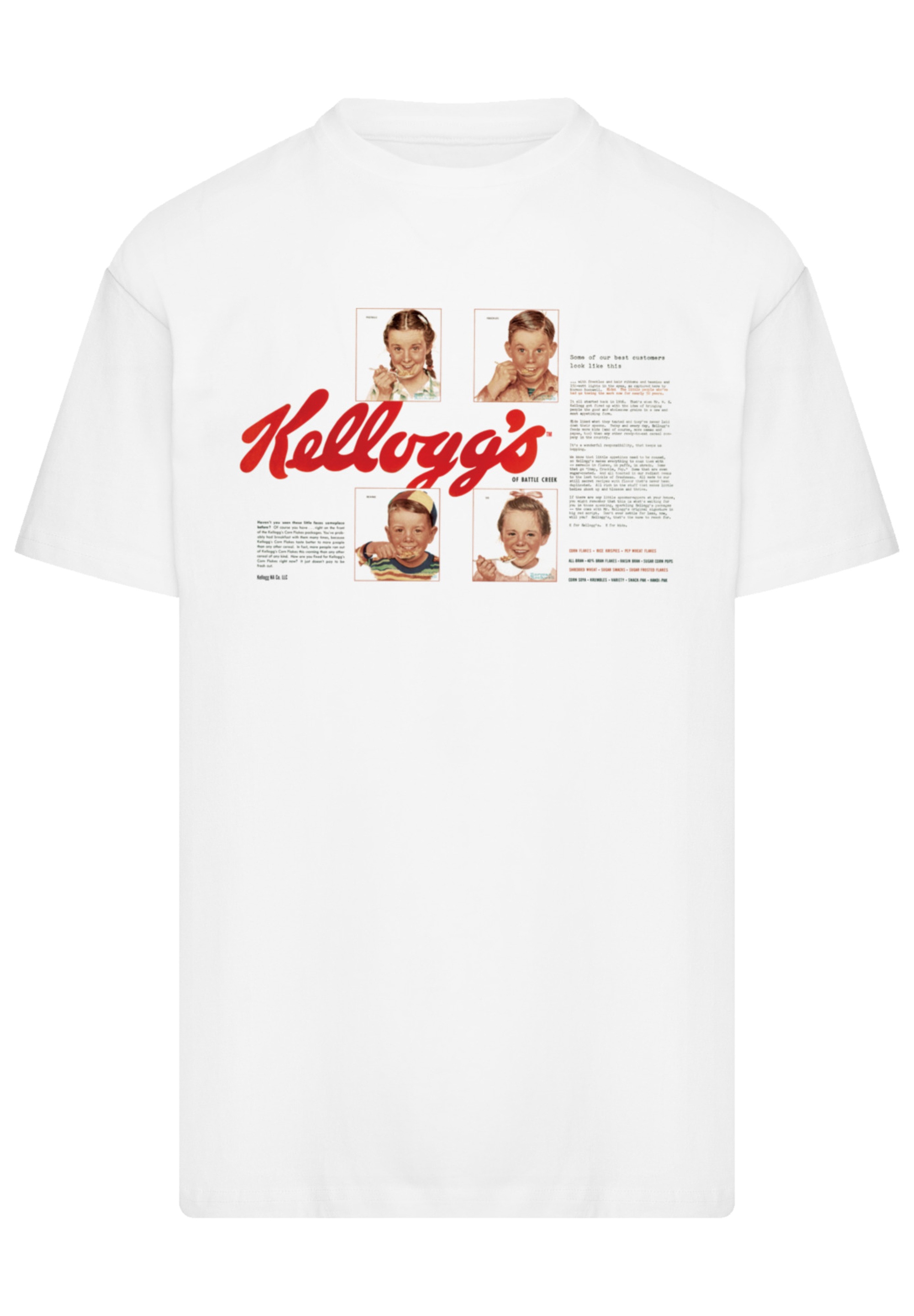 F4NT4STIC T-Shirt "Kelloggs Corn Flakes Cereal Box Children Retro" Premium günstig online kaufen