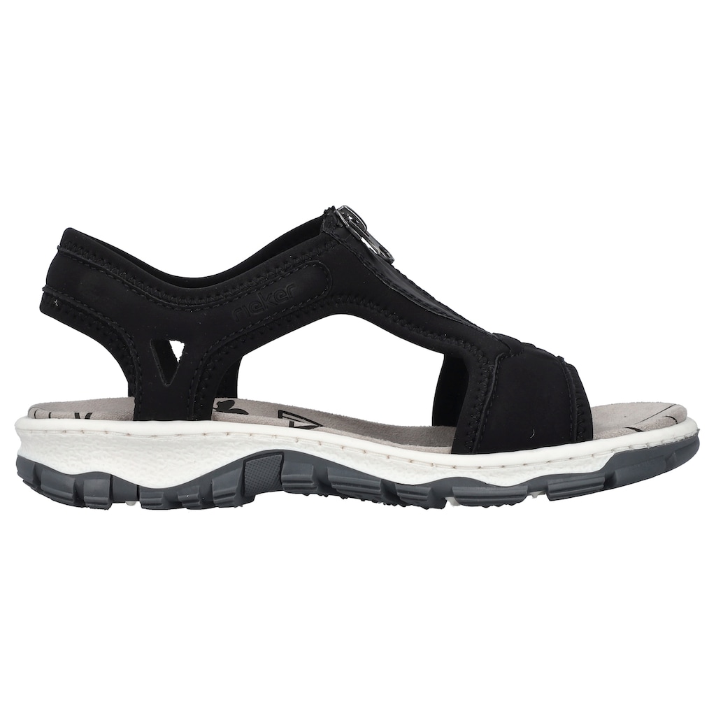 Rieker Sandale, Sommerschuh, Sandalette, in sportiver Optik