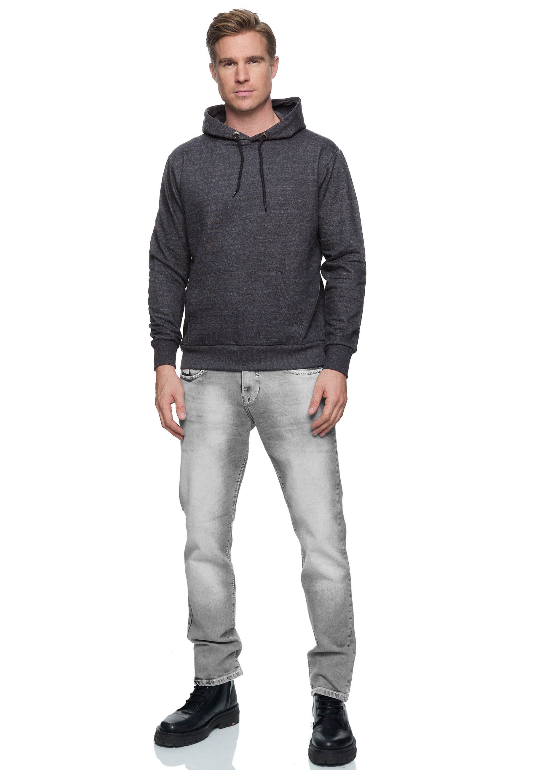 Rusty Neal Kapuzensweatshirt, in bequemer Regular Fit-Passform